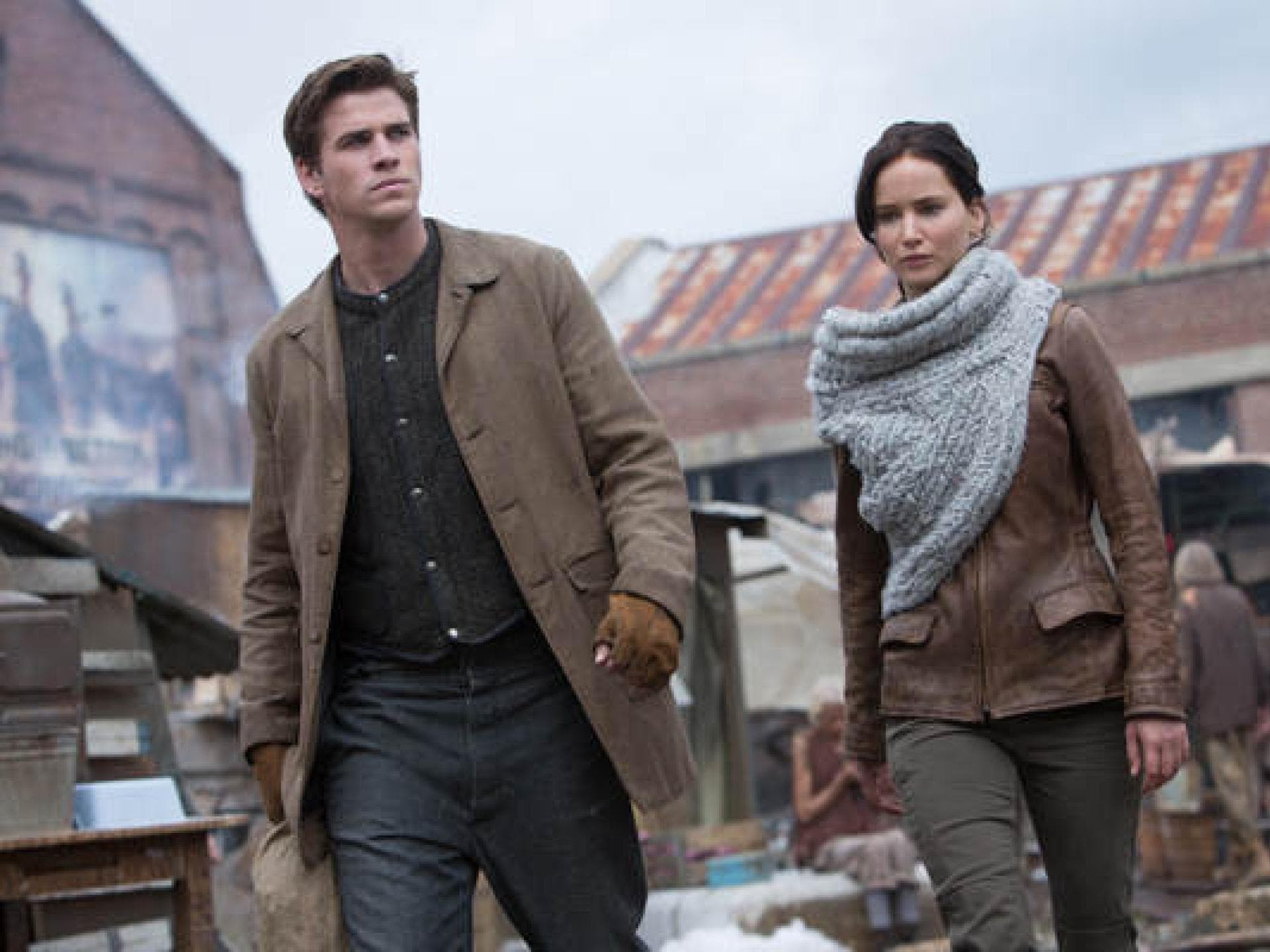 Katniss und Gale im Distrikt 12