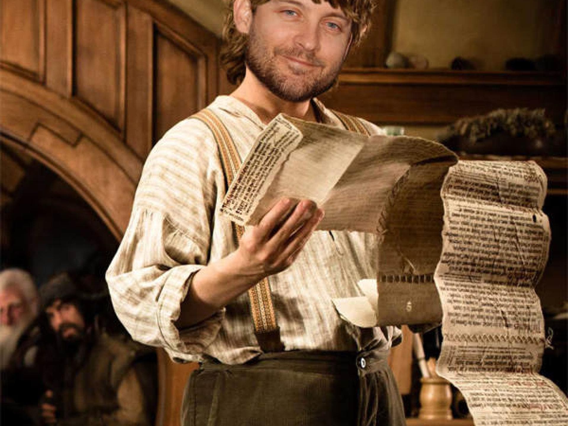 Tobey Maguire als Bilbo Tobey Maguire als Bilbo