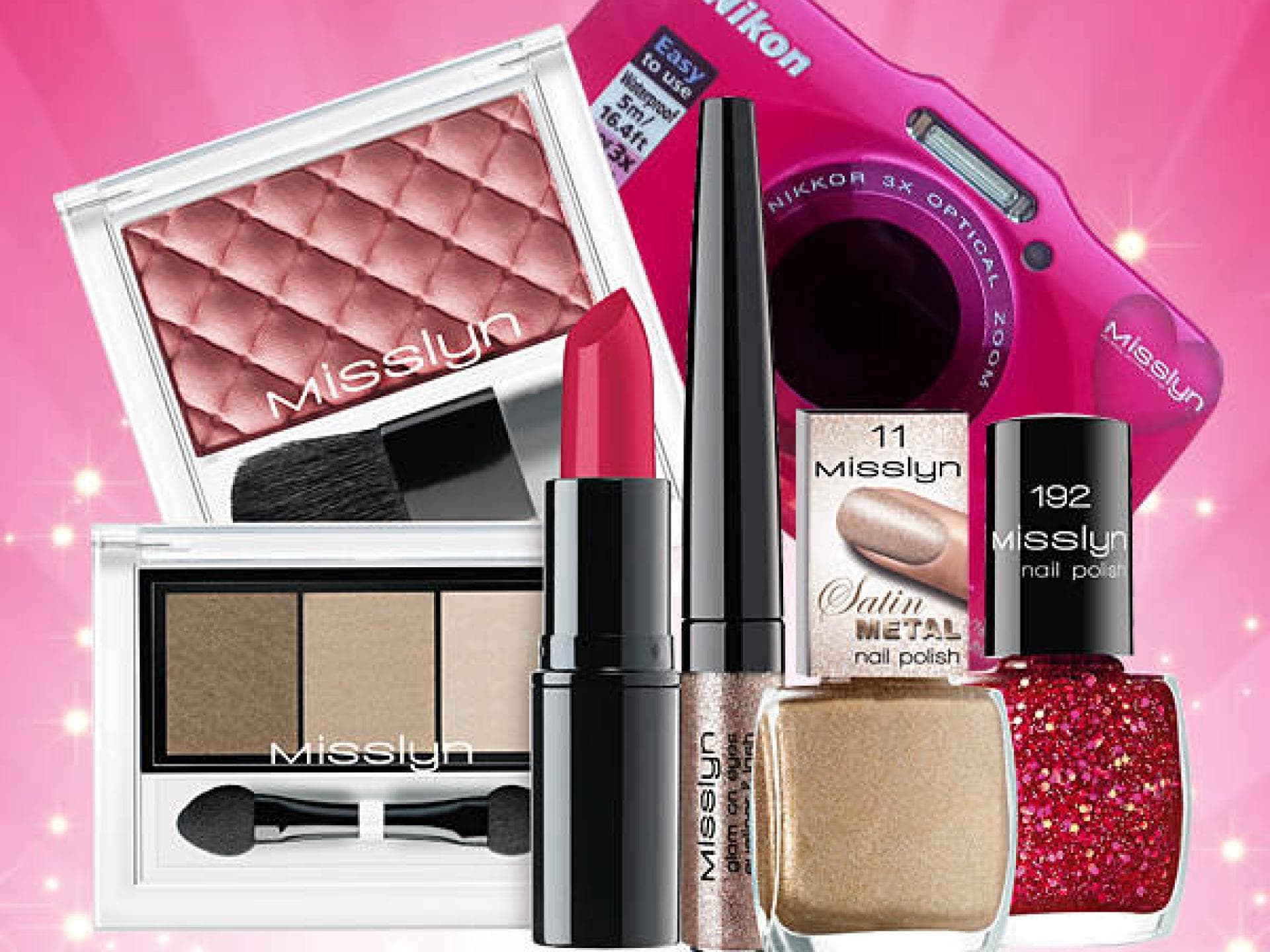 Beauty-Sets von Misslyn plus Kamera
