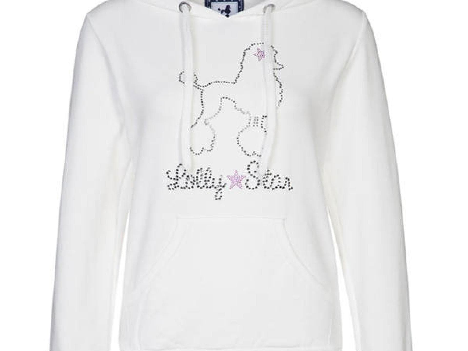 Kapuzenpullover mit Strass von Lolly Star Kapuzenpullover mit Strass von Lolly Star