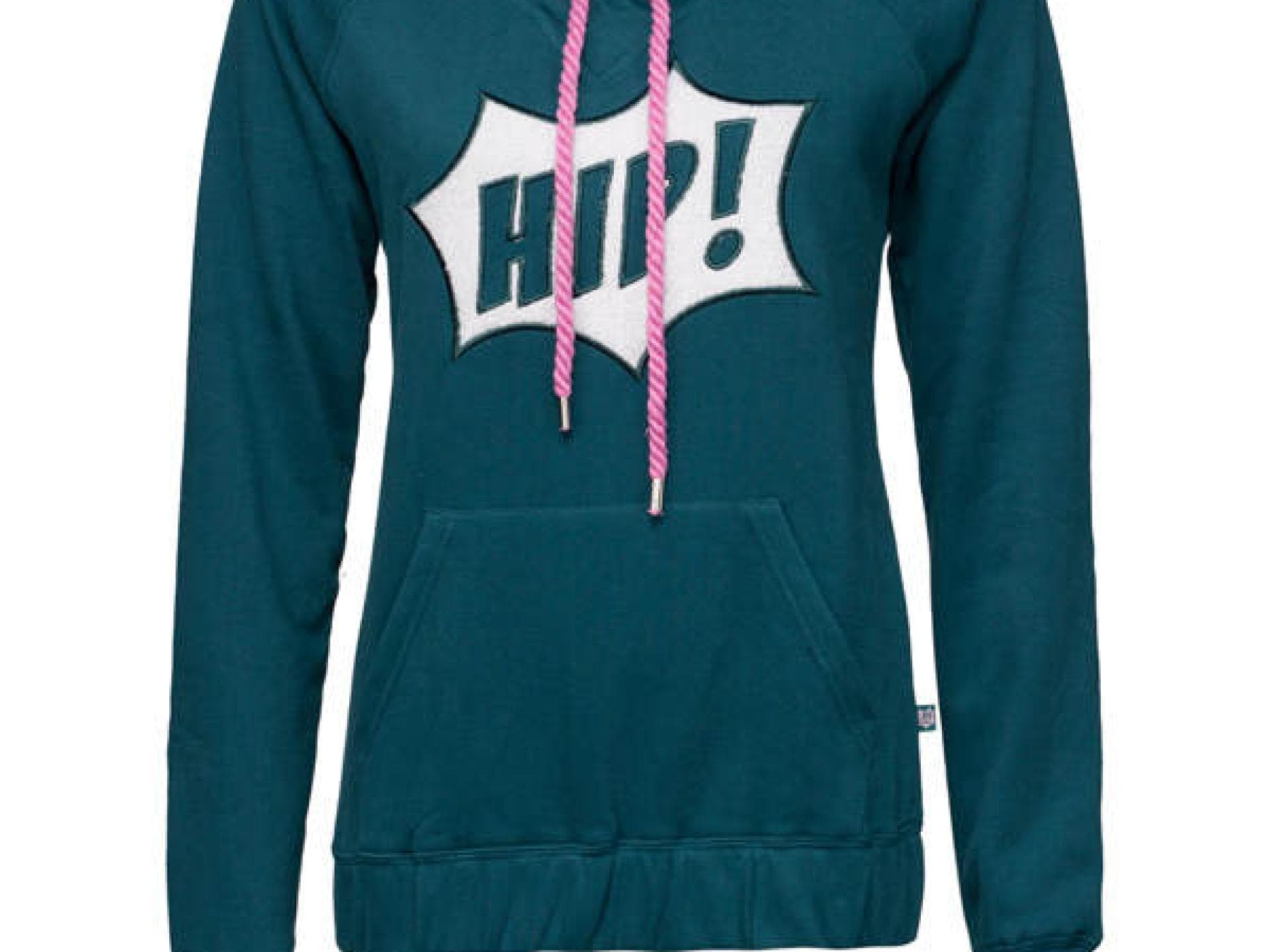 Kapuzenpullover von Ann Christin mit "Hip" Aufdruck