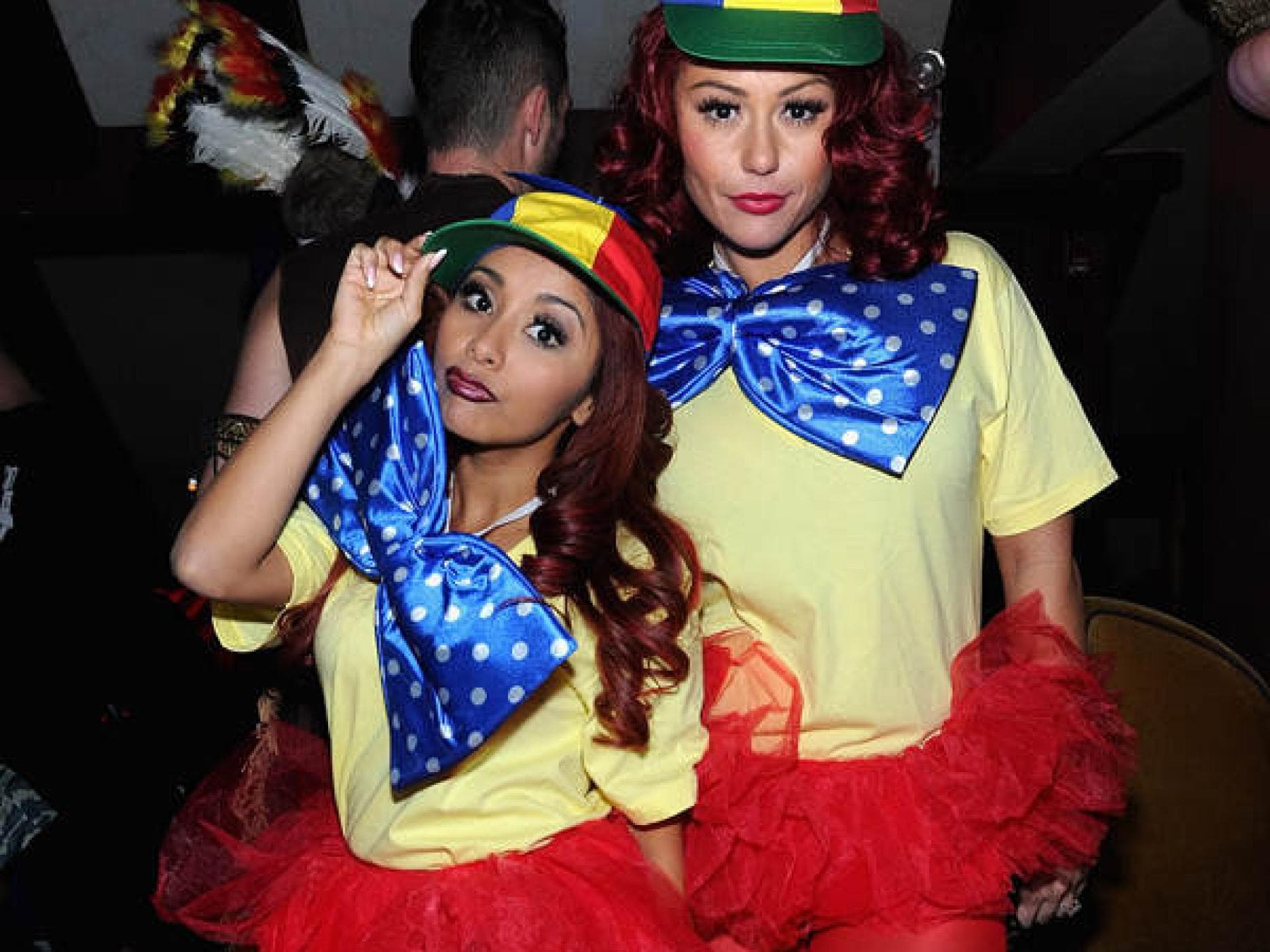 Snooki und JWoww als Tweedledee & Tweedledum