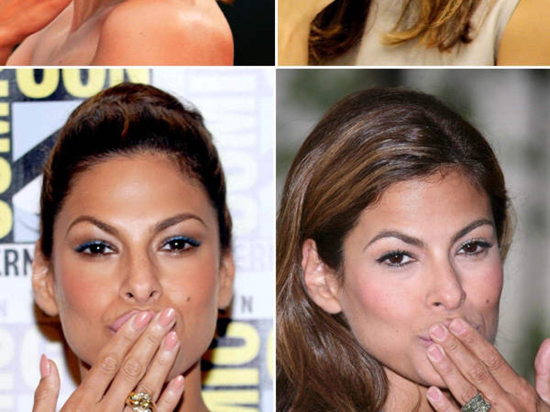 Eva Mendes: Kussmund