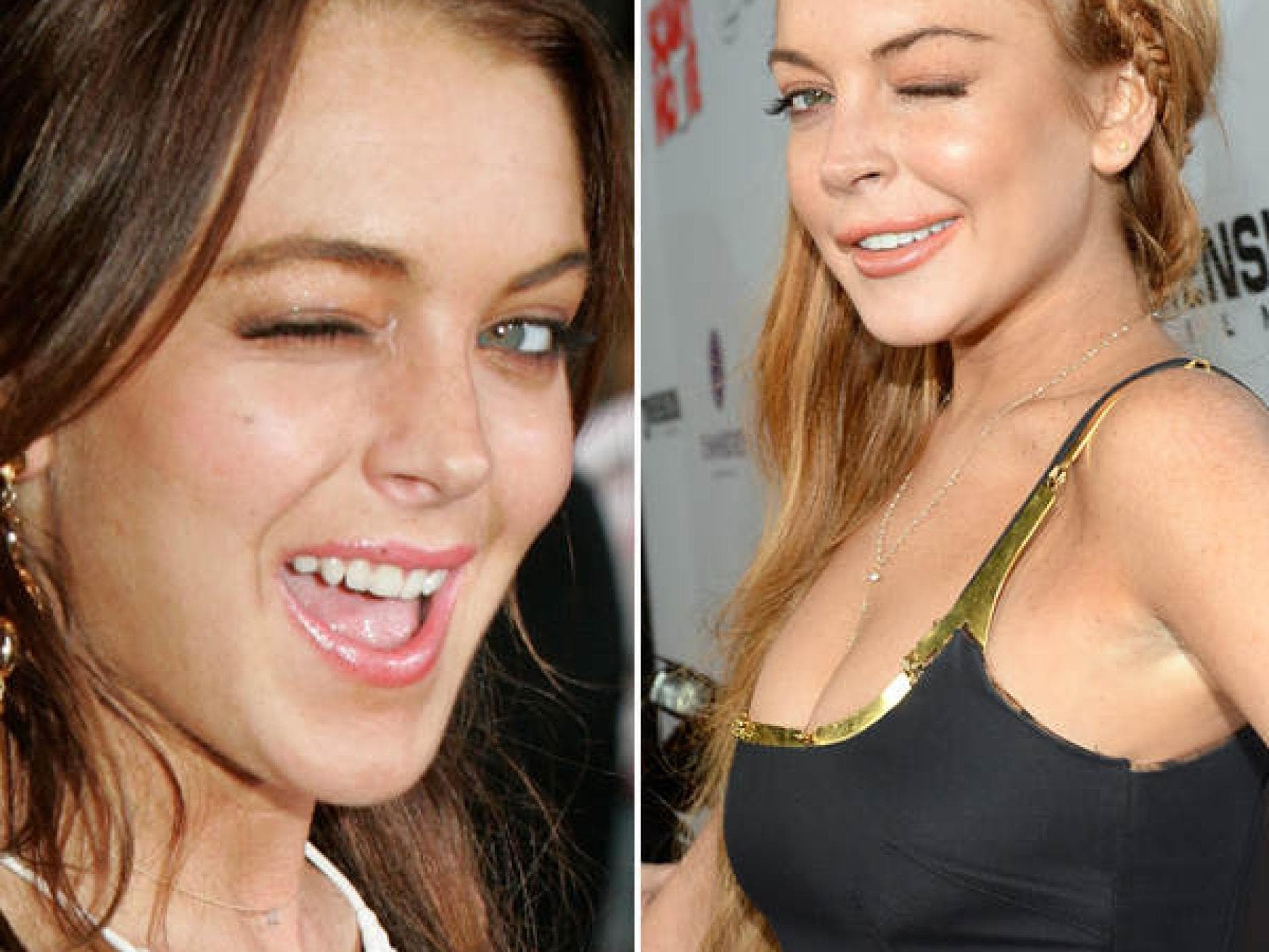 Lindsay Lohan: Zwinker-Zwinker Lindsay Lohan: Zwinker-Zwinker