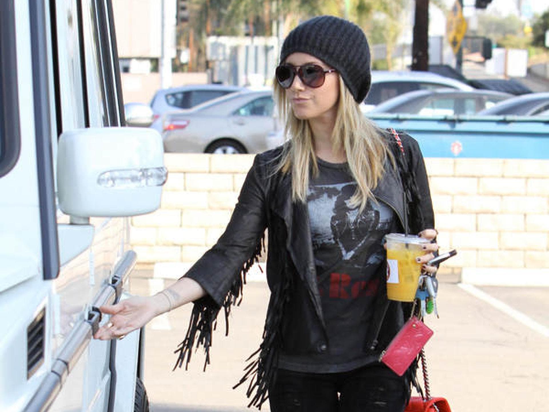 Mütze von Ashley Tisdale Mütze von Ashley Tisdale