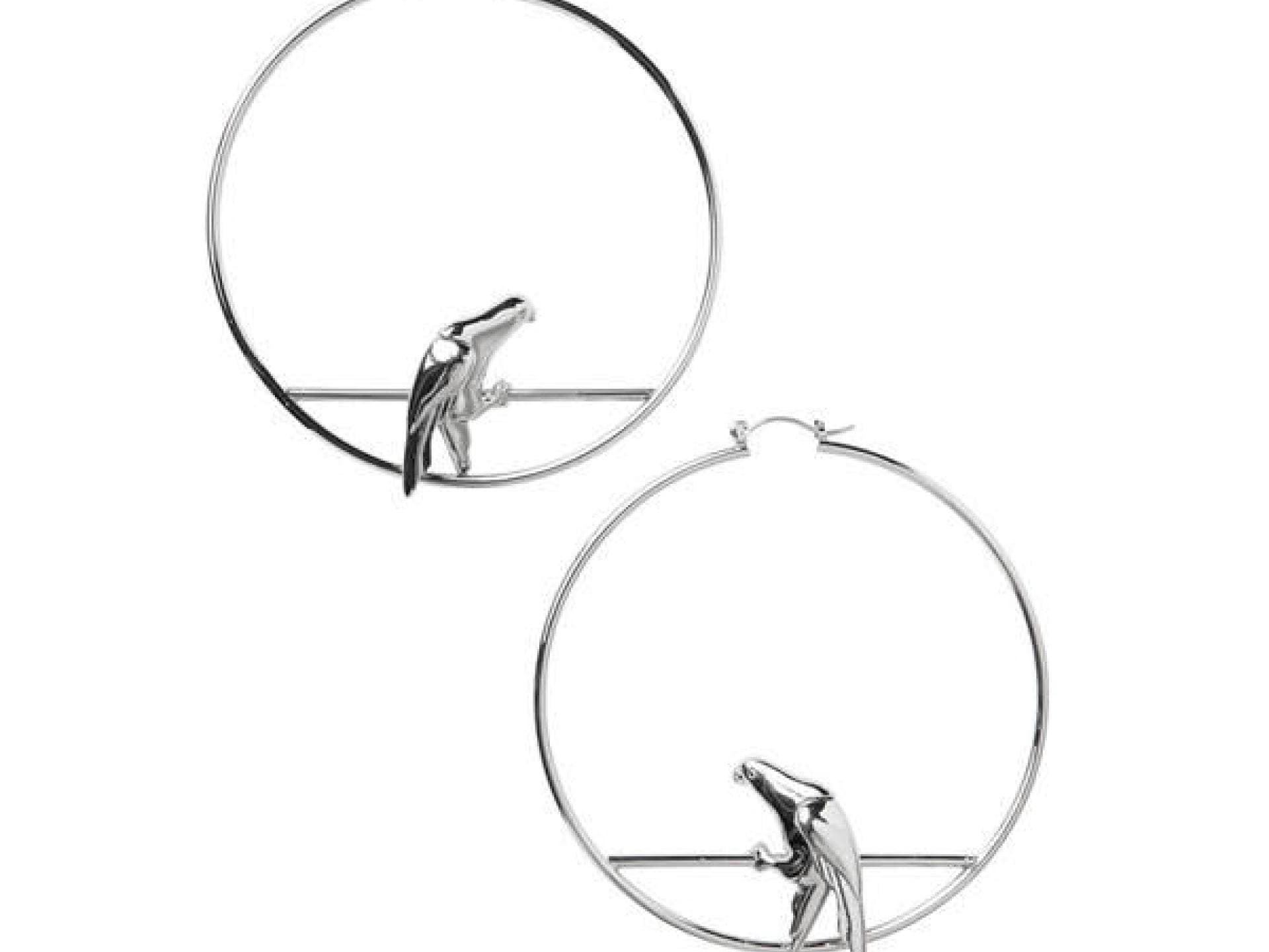 Papageien-Ohrringe von Monki.com