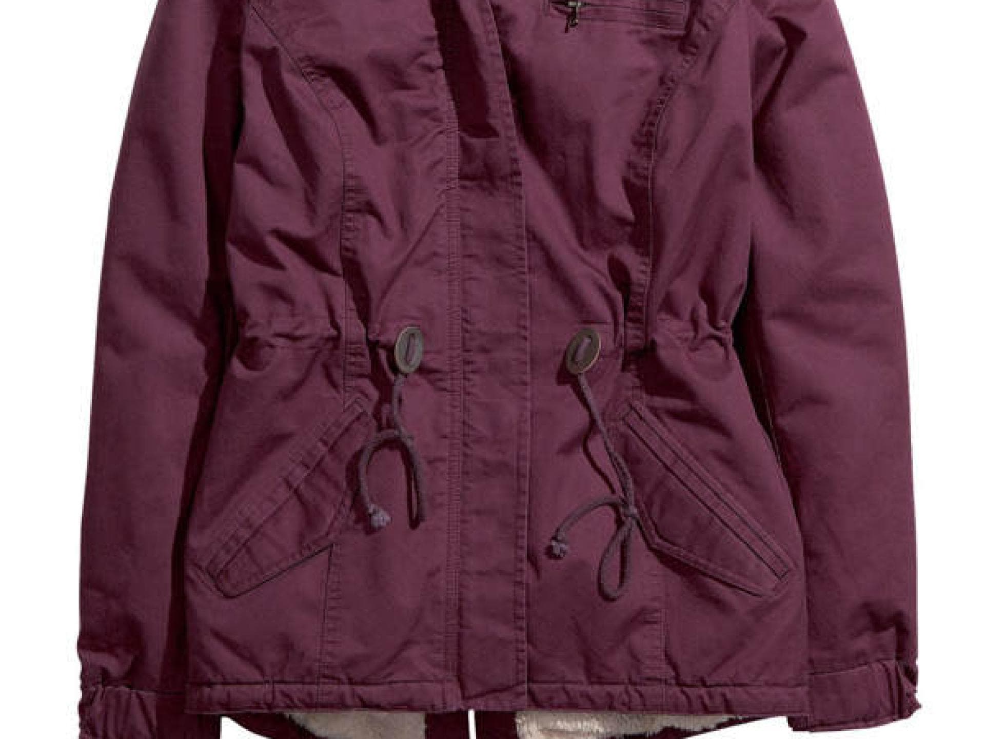 Jacke in Weinrot von H&M