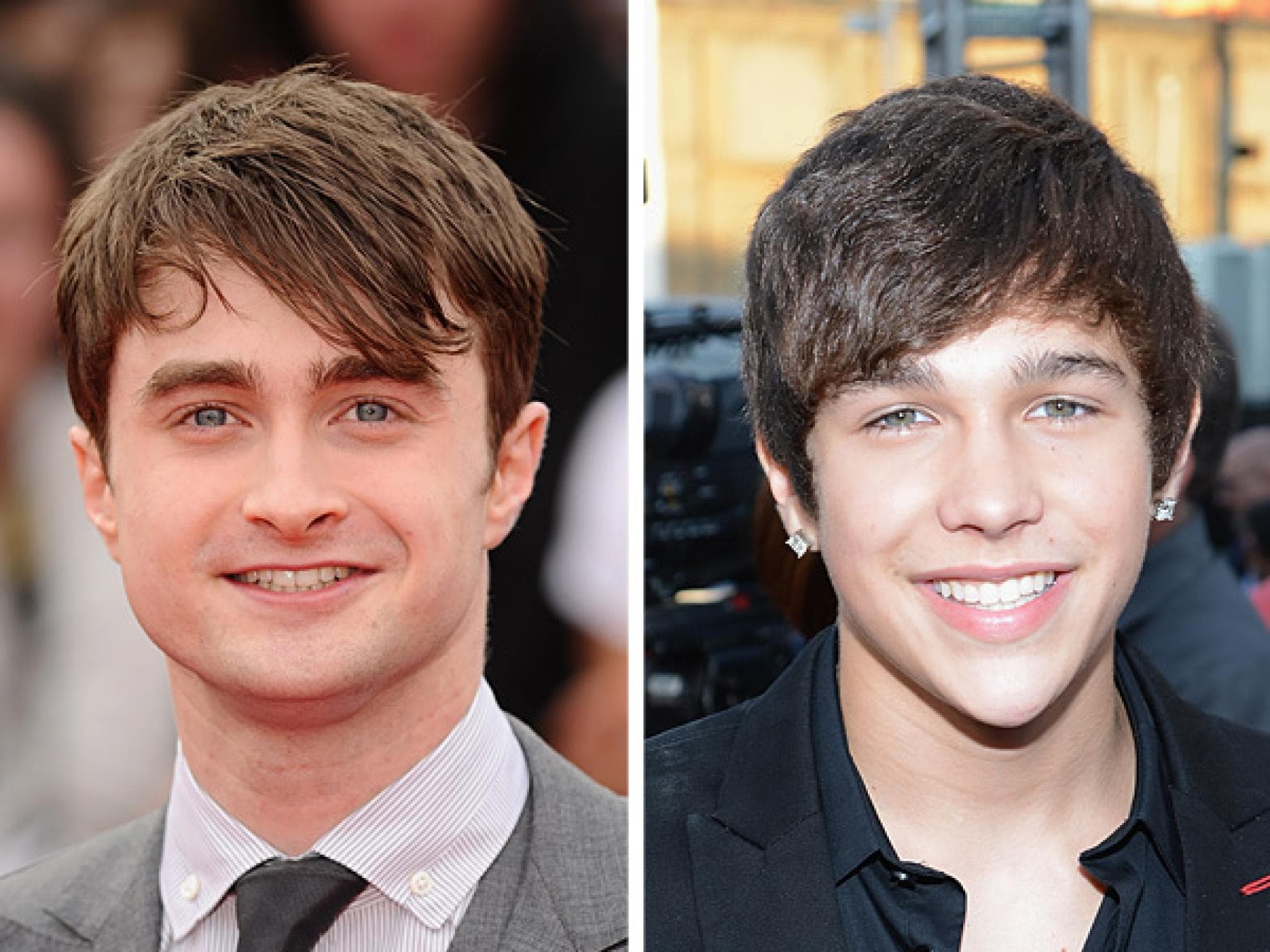 Daniel Radcliffe vs. Austin Mahone Daniel Radcliffe vs. Austin Mahone