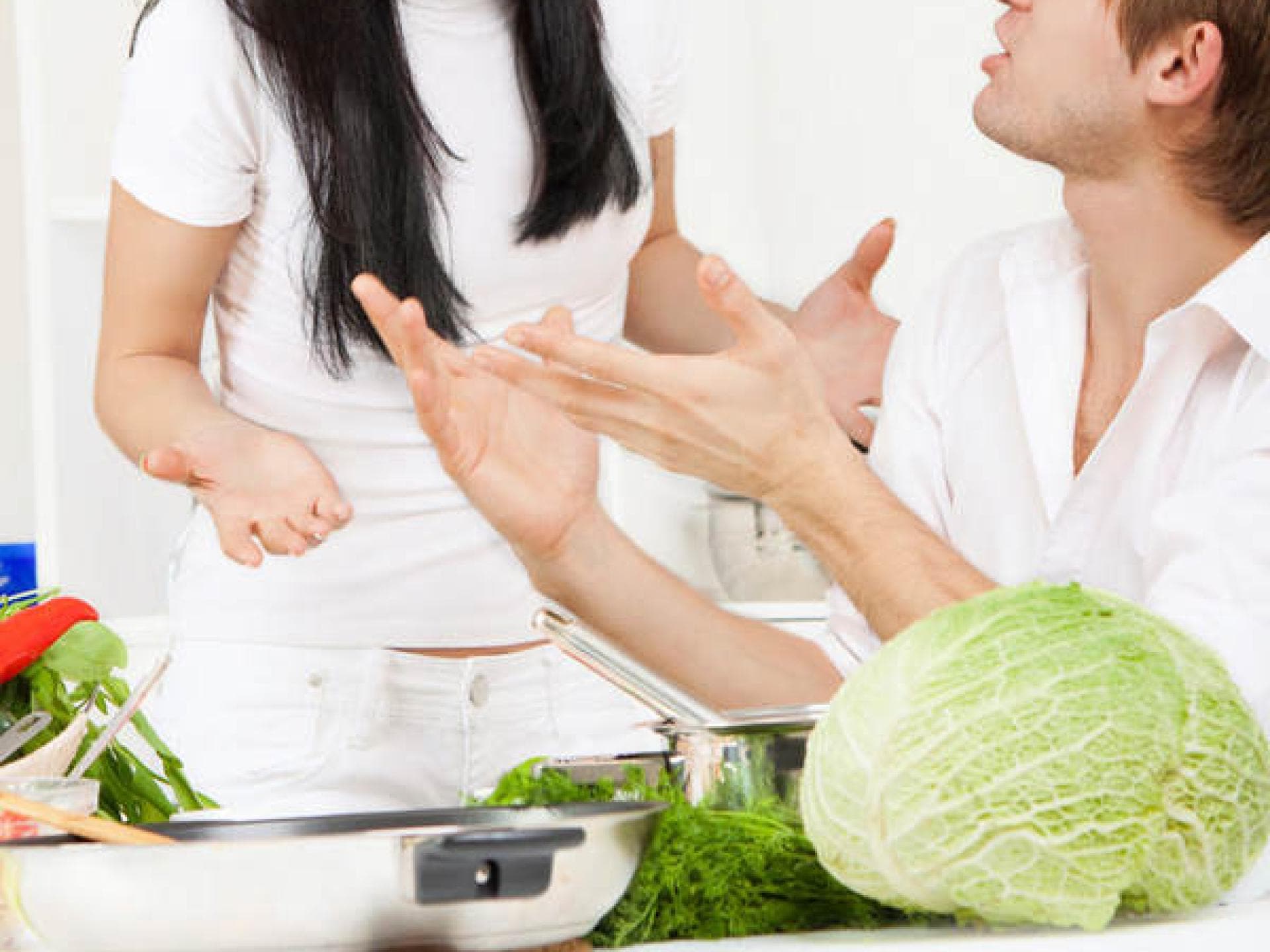 Nie im Streit trennen