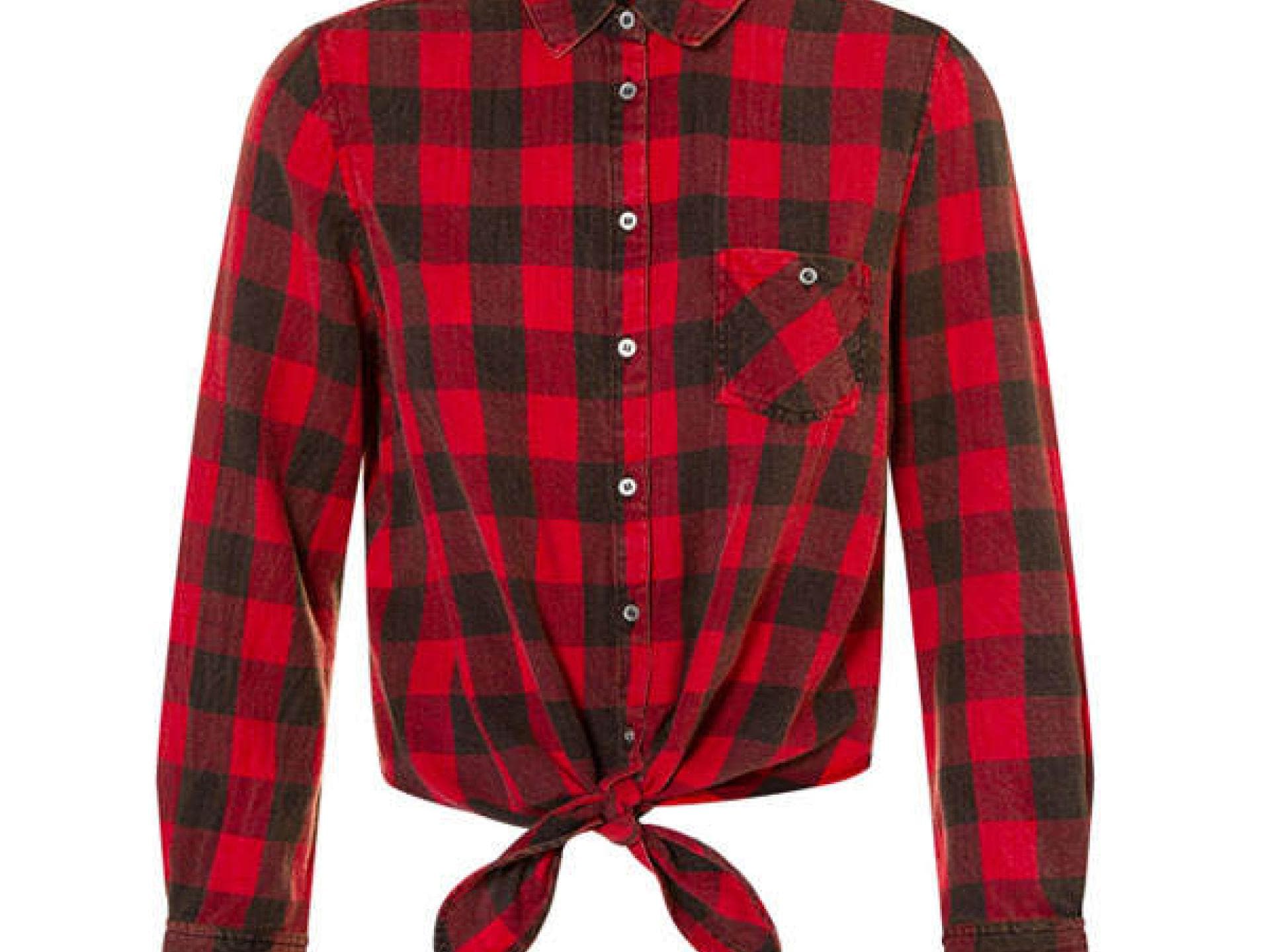 Karo-Hemd zum knoten von Tally Weijl