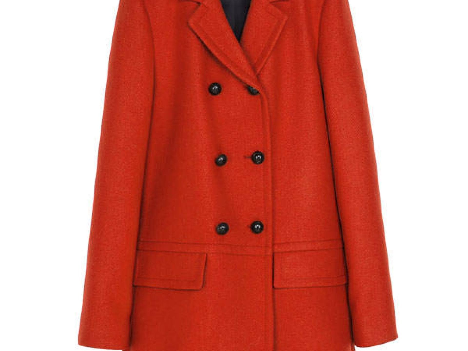 Roter Mantel von Zara