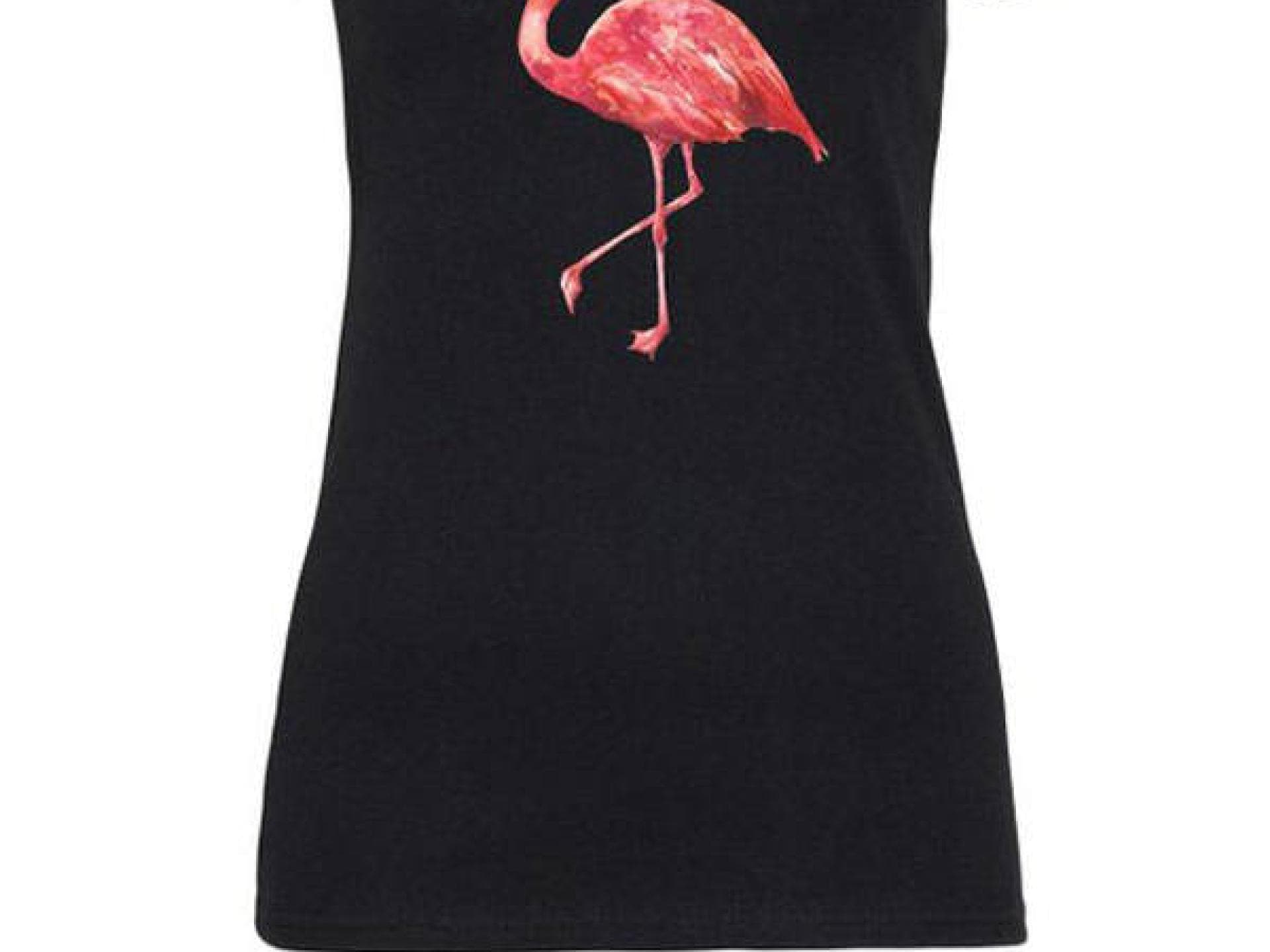 T-Shirt mit Flamingo