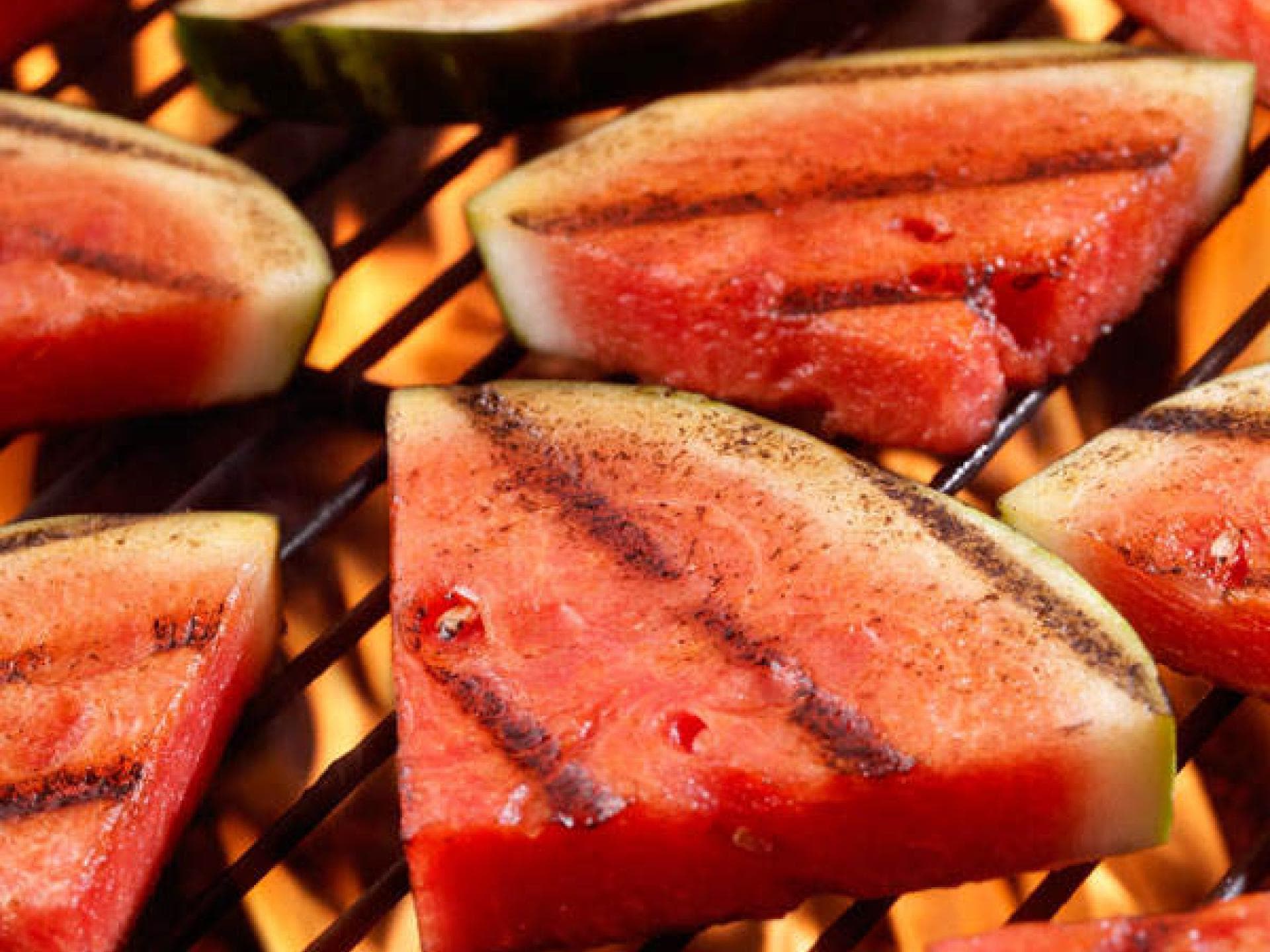 Gegrillte Wassermelone