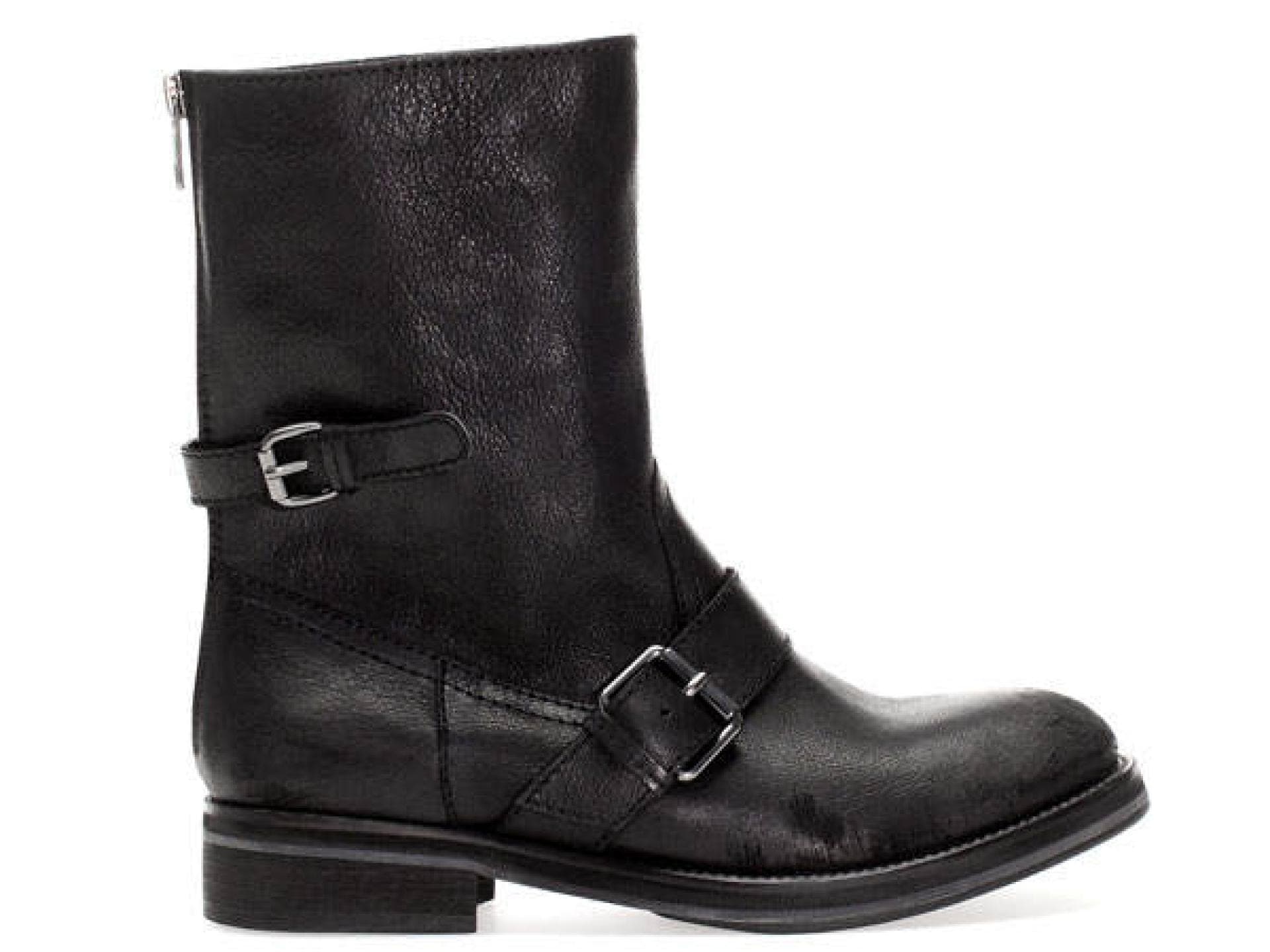 Derbe Biker-Boots von Pull & Bear
