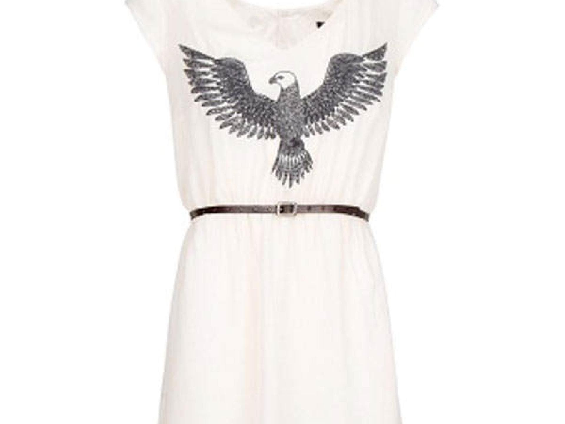 Kleid von Mango mit Stickerei