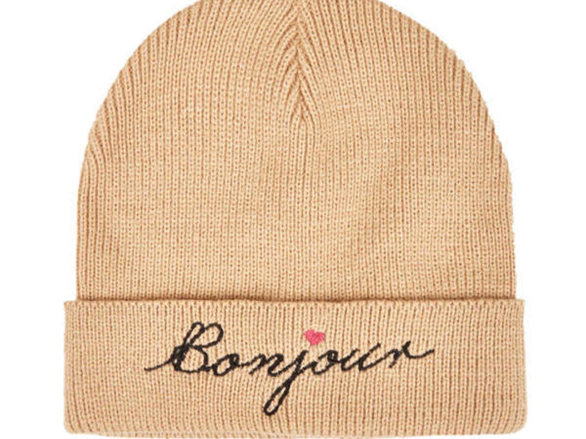 Mütze mit Schriftzug von Topshop.com