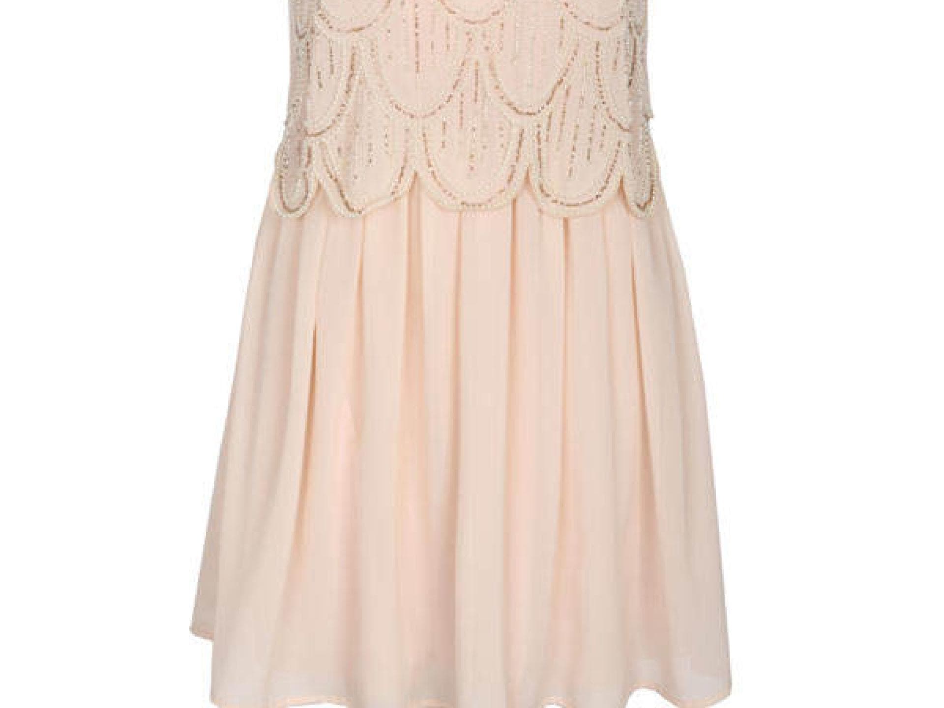 Kleid mit Blätter-Optik von Primark