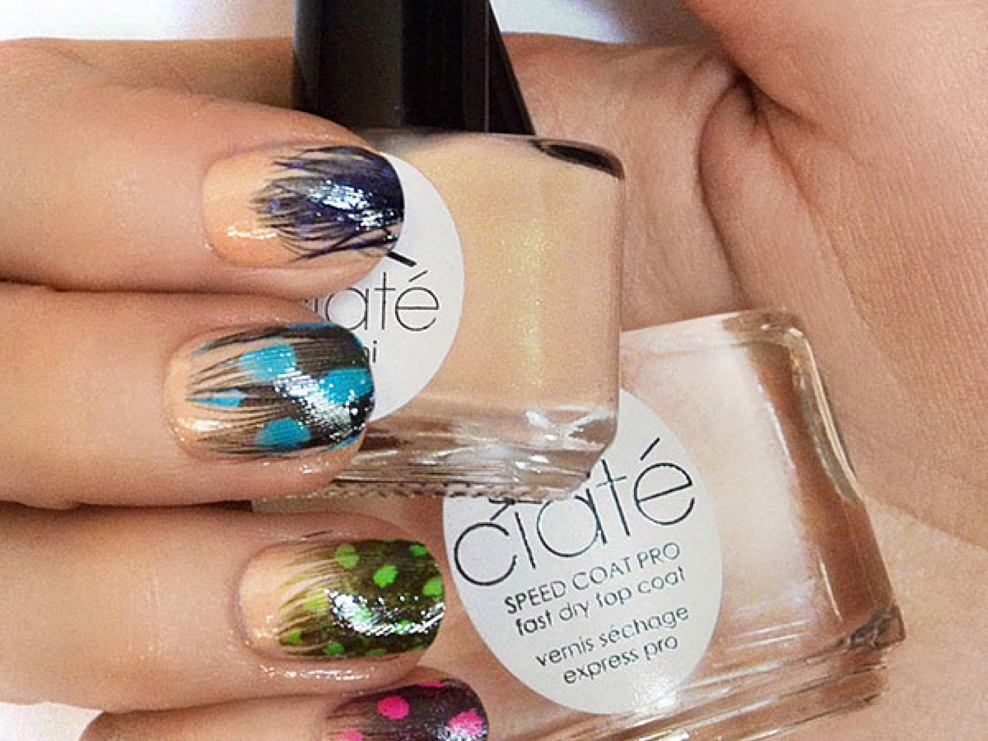Ciaté Feather Manicure