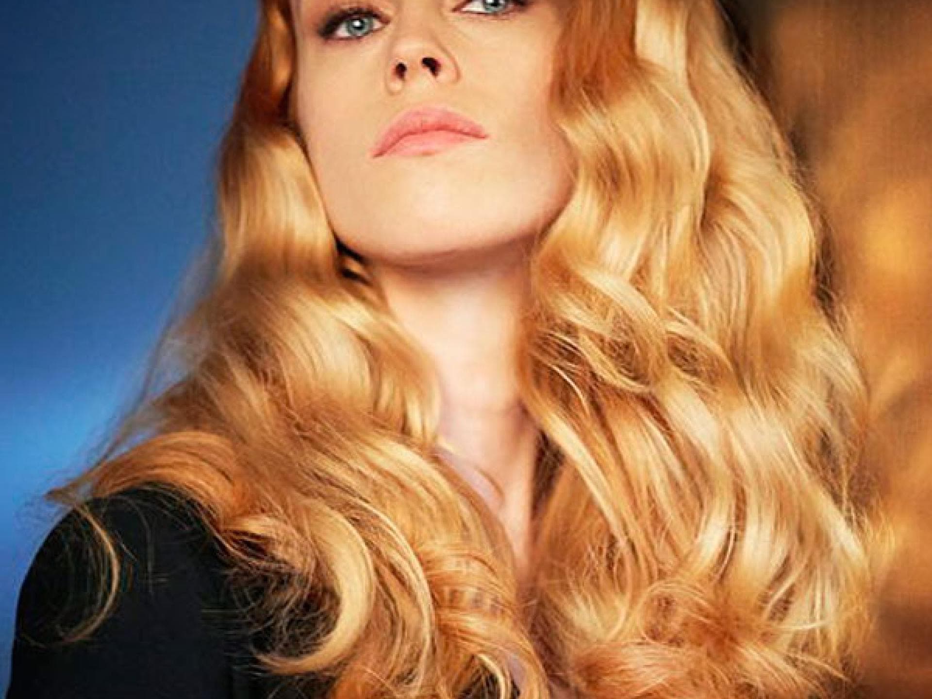 Glamour-Frisur für lange Haare