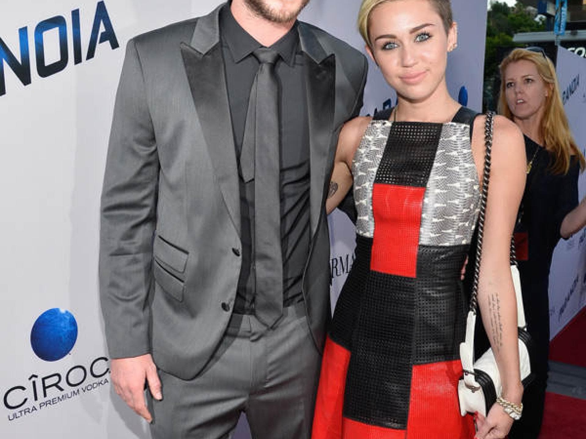 Miley Cyrus auf der "Paranoia"-Premiere