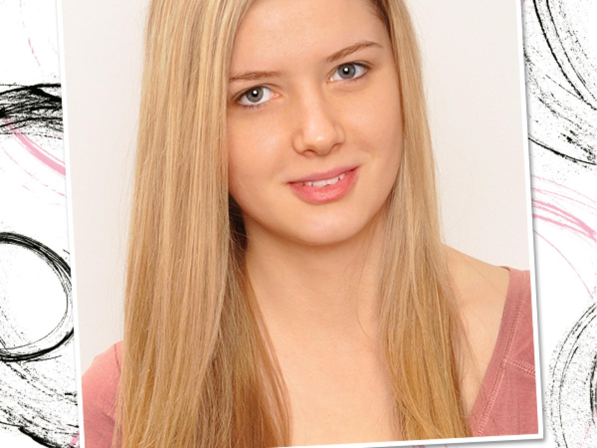 Make-up Jessica: vorher