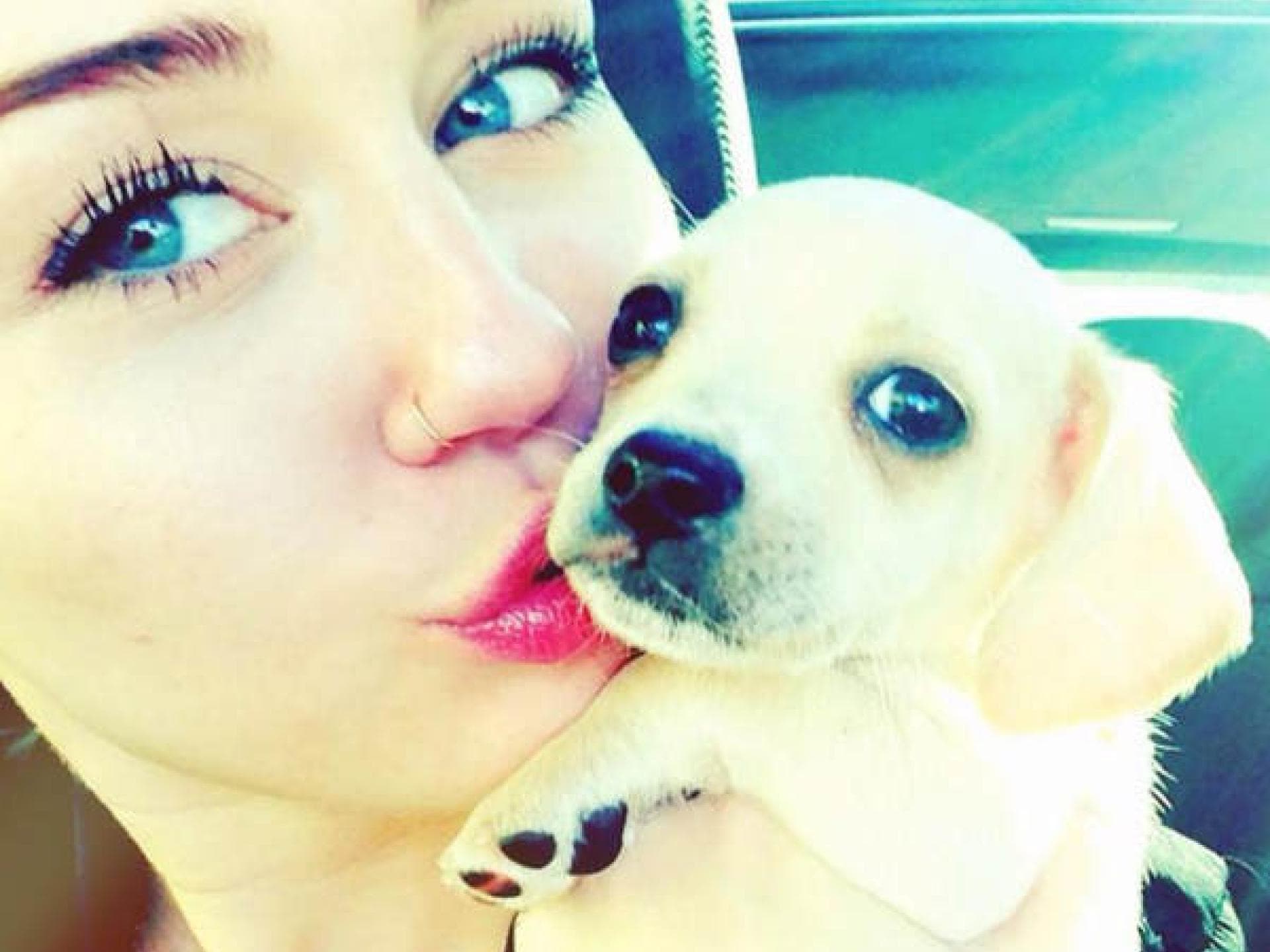 Miley Cyrus und Bean Miley Cyrus und Bean