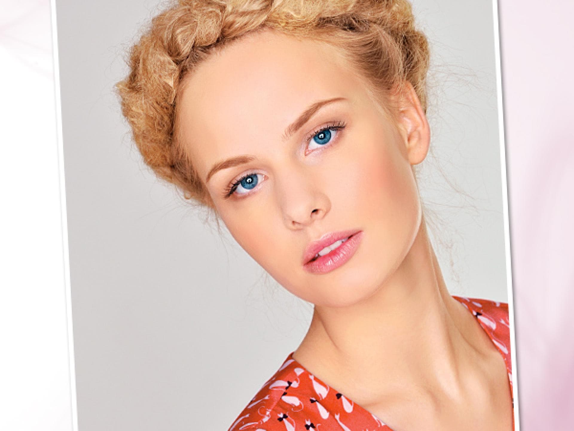 Locken machen + Zopffrisur Locken machen + Zopffrisur