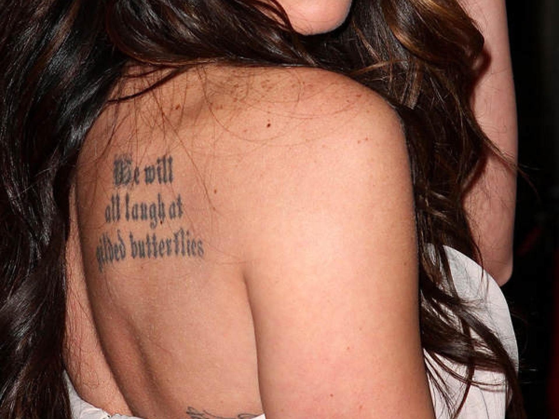 Megan Fox Tattoo