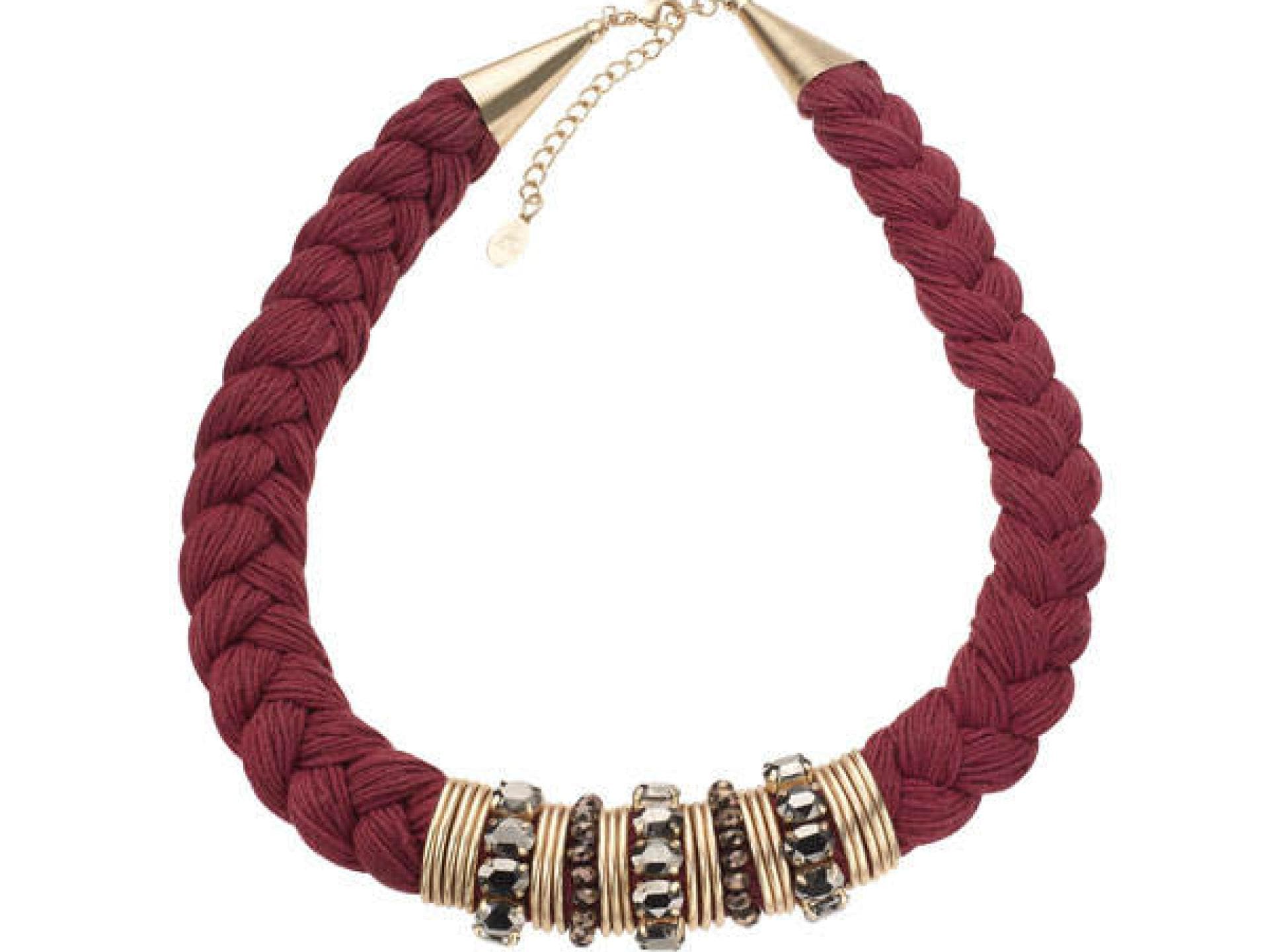 Rote Flecht-Kette Rote Flecht-Kette