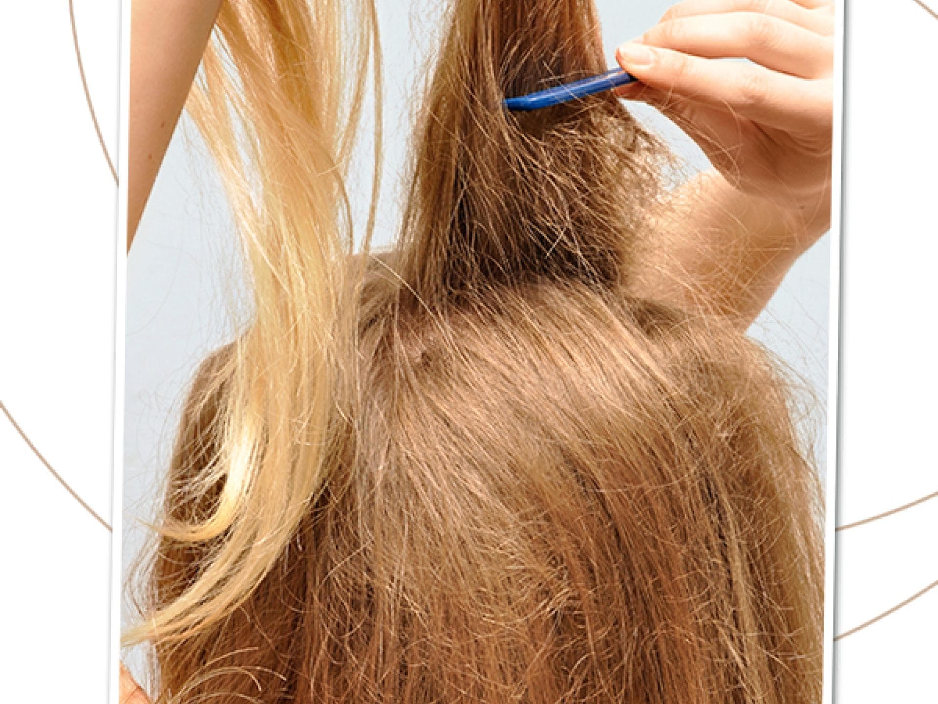 Volumen-Look: Step 1