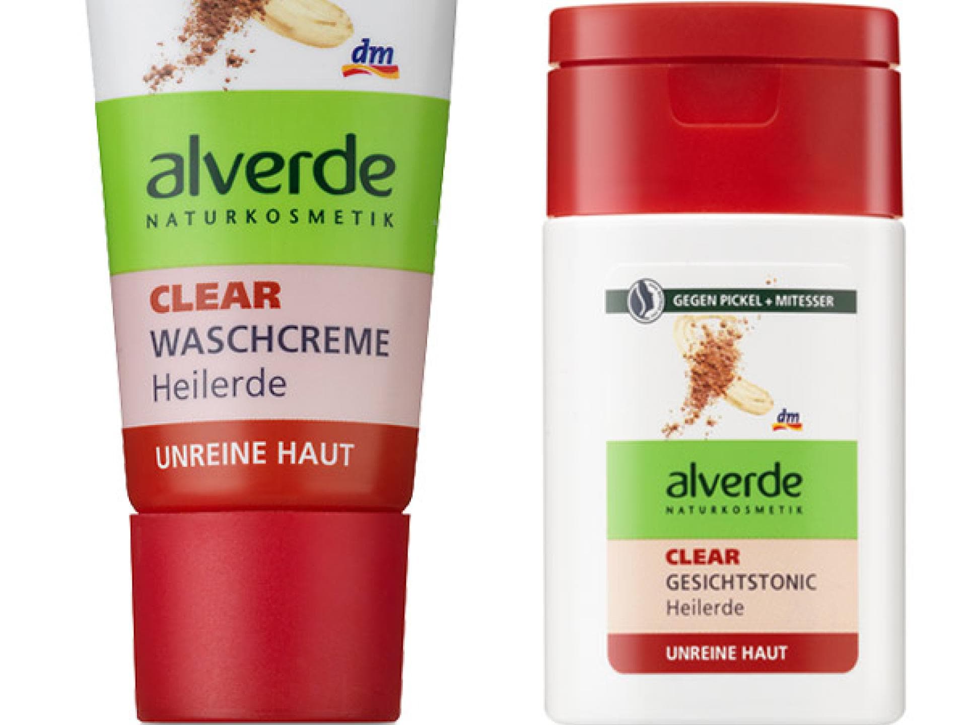 Kosmetik: alverde Waschcreme & Gesichtstonic