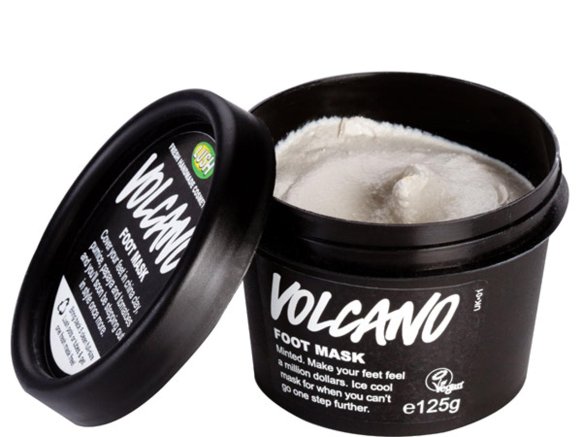 Kosmetik: Lush Fußmaske Volcano Kosmetik: Lush Fußmaske Volcano