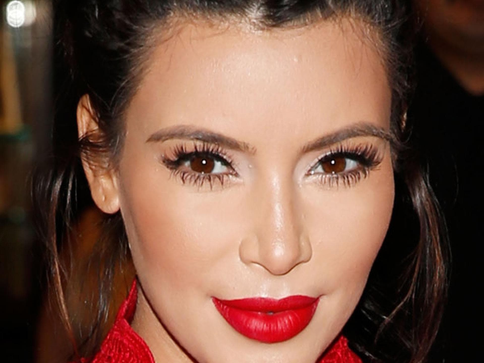 Frisur von Kim Kardashian