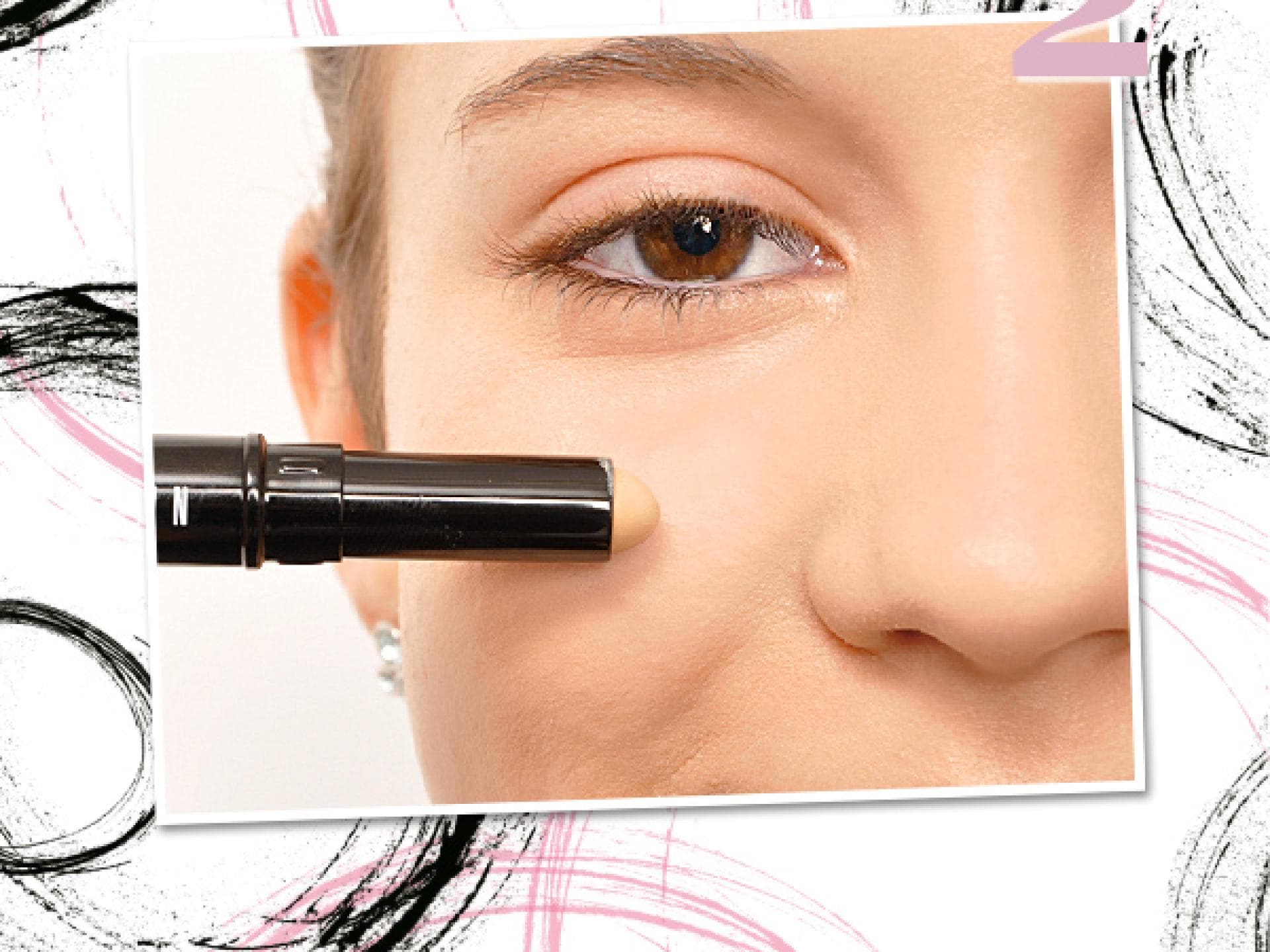 Make-up Melanie: Step 2 Make-up Melanie: Step 2