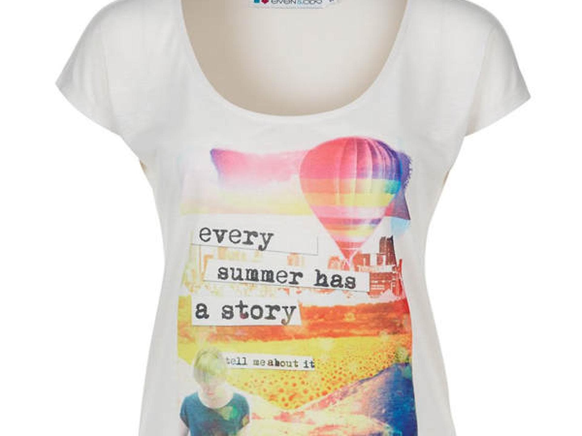 Knalliges T-Shirt von Even & Odd Knalliges T-Shirt von Even & Odd