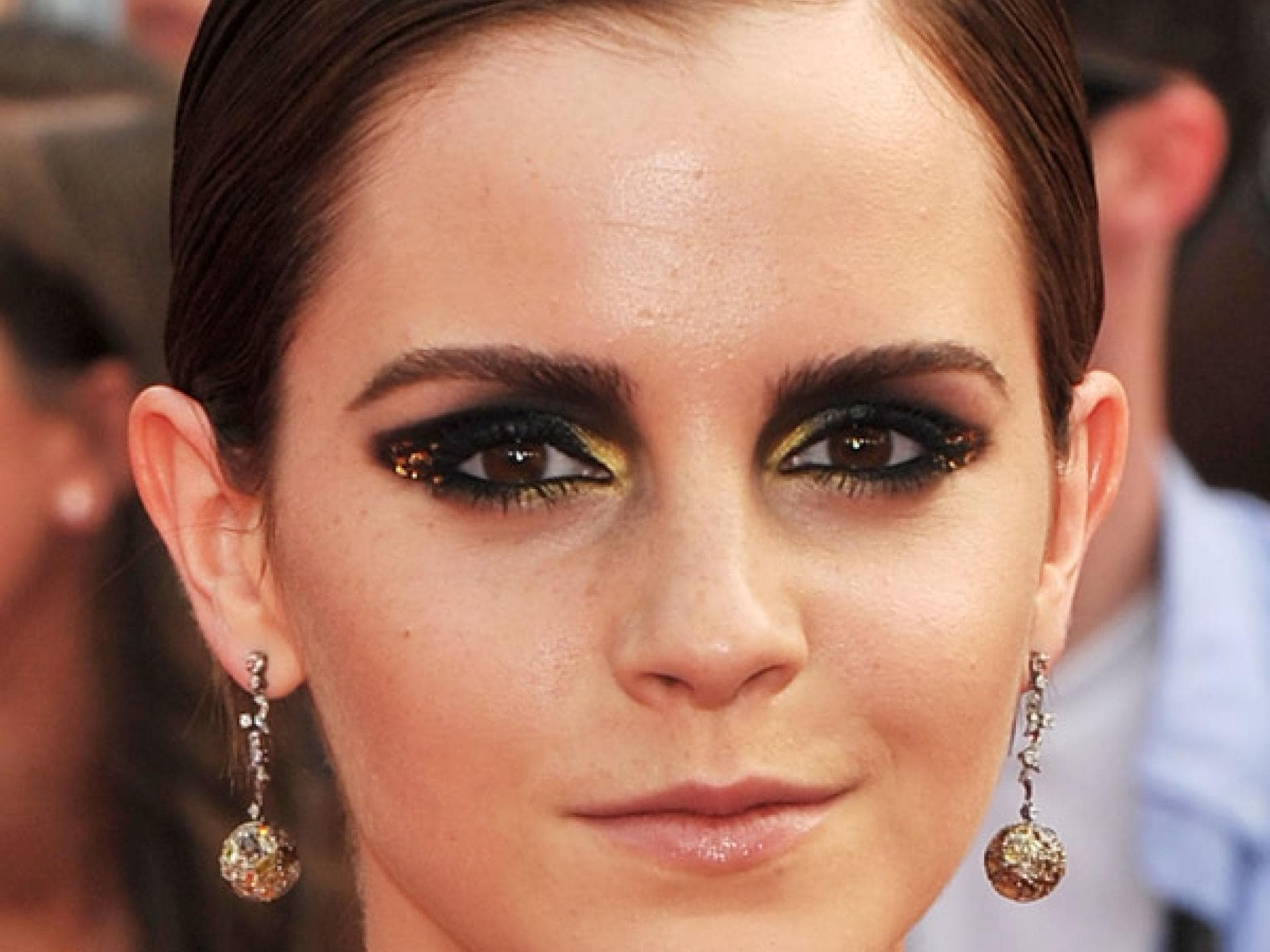 Glamouröses Make-up von Emma Watson Glamouröses Make-up von Emma Watson