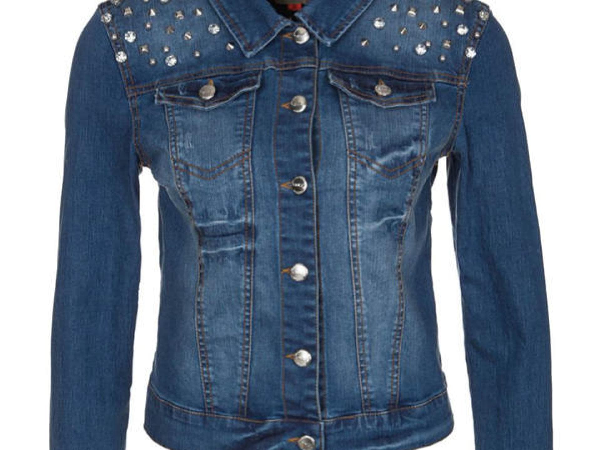 Jeansjacke mit Nieten von Only Jeansjacke mit Nieten von Only