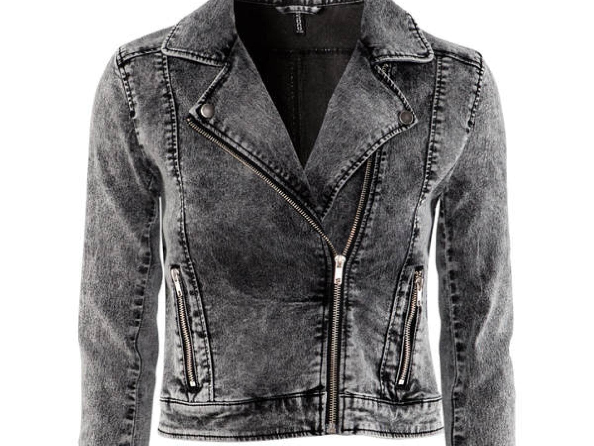 Schwarze Jeansjacke von H&M Schwarze Jeansjacke von H&M