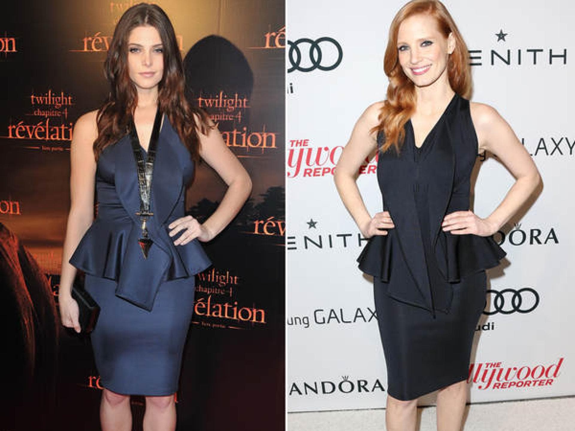 Ashley Greene vs. Jessica Chastain