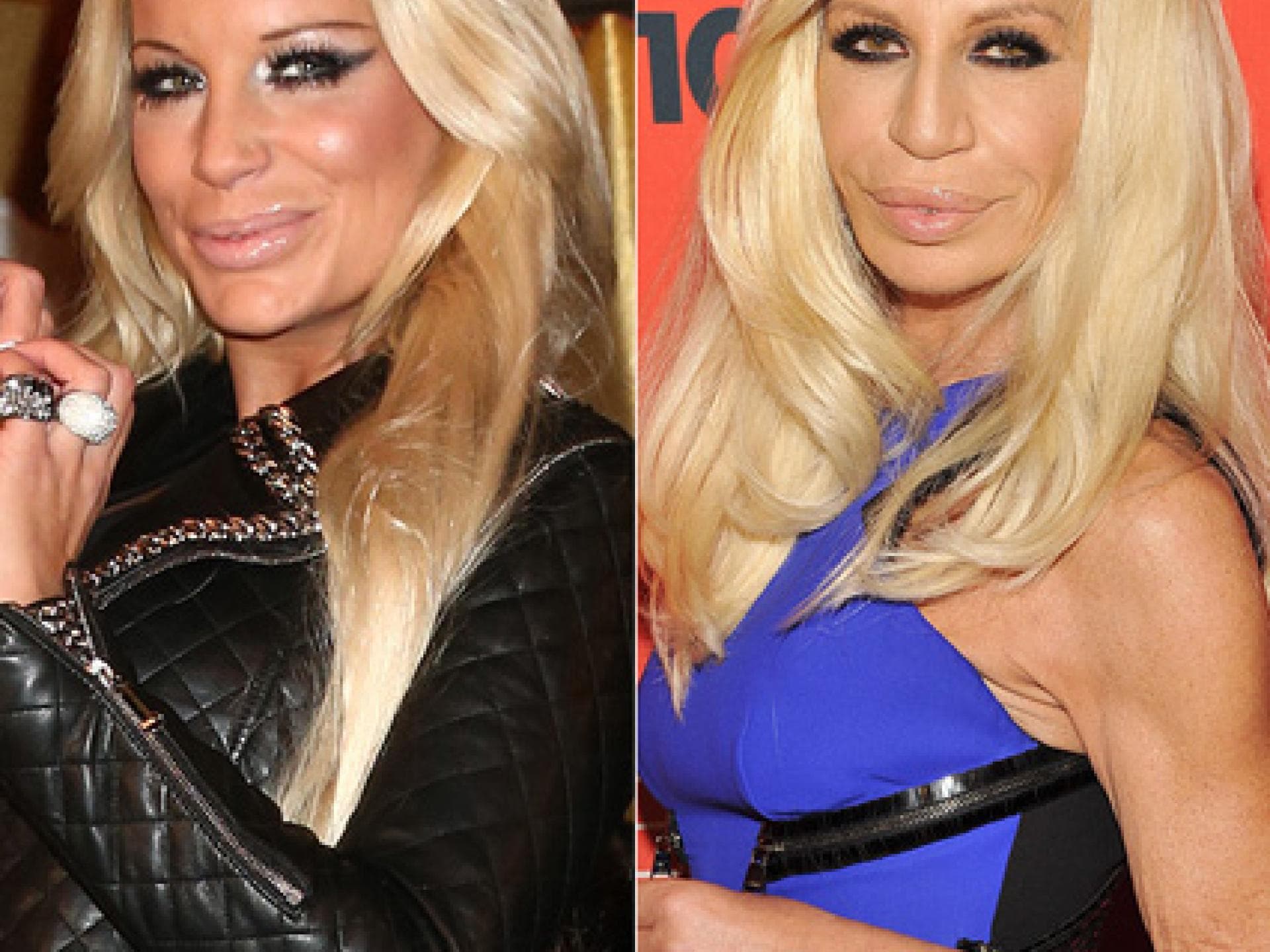 Gina-Lisa Lohfink & Donatella Versace