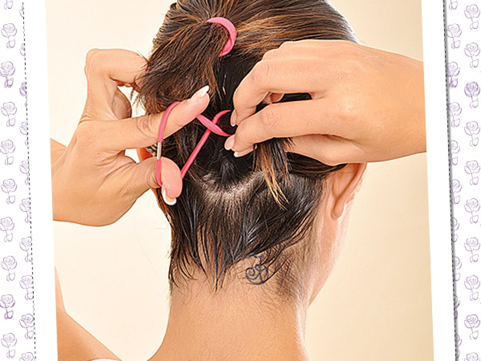 Pferdeschwänzchen-Frisur