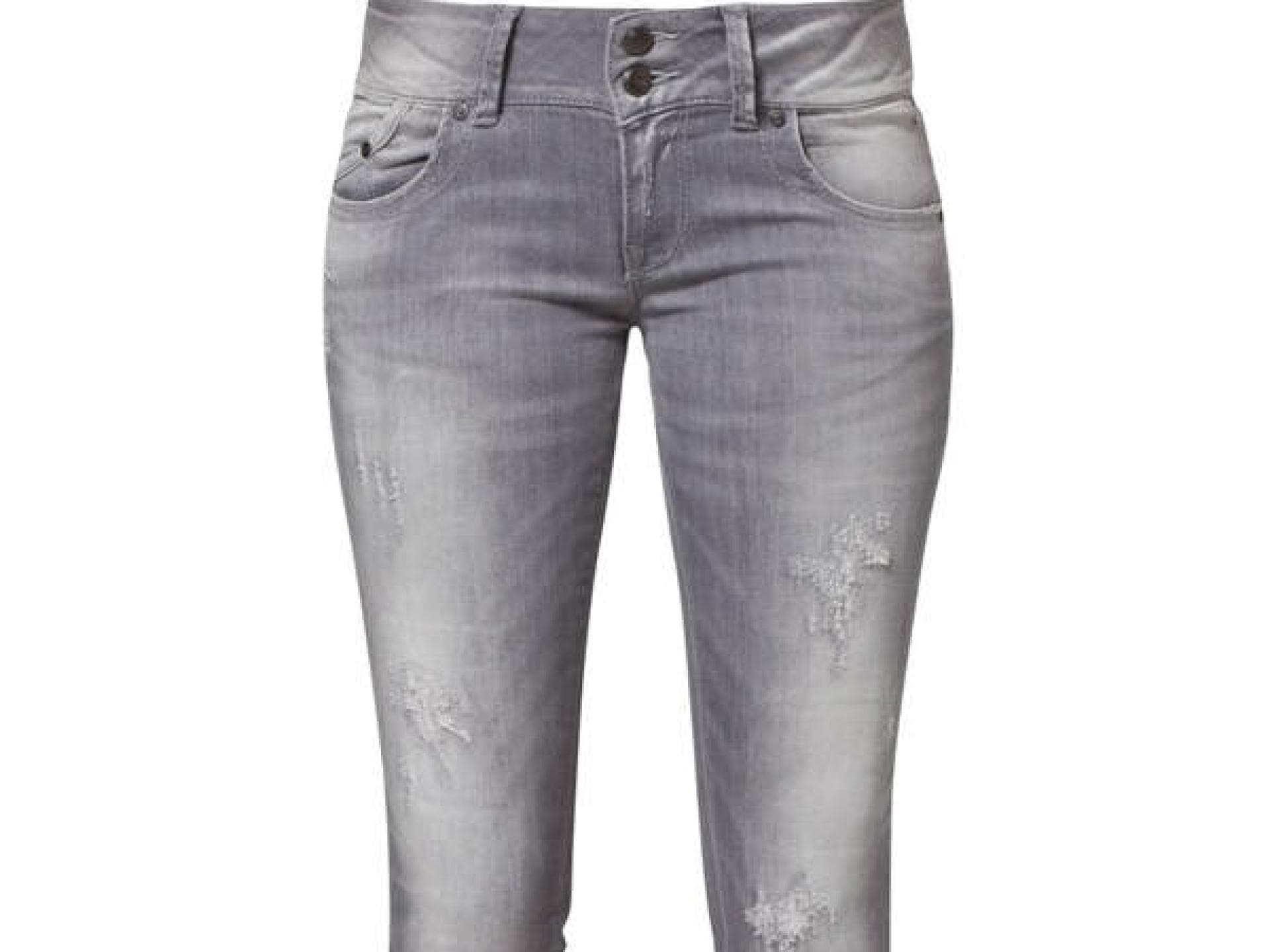 Hellgrau verwaschene Jeans von LTB