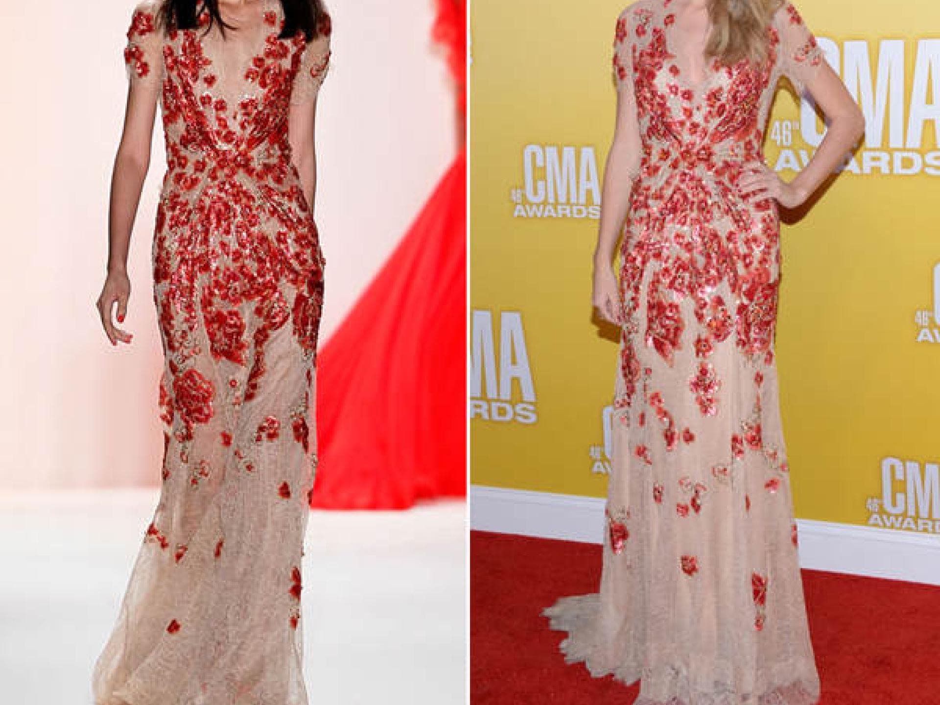 Taylor Swift in Jenny Packham