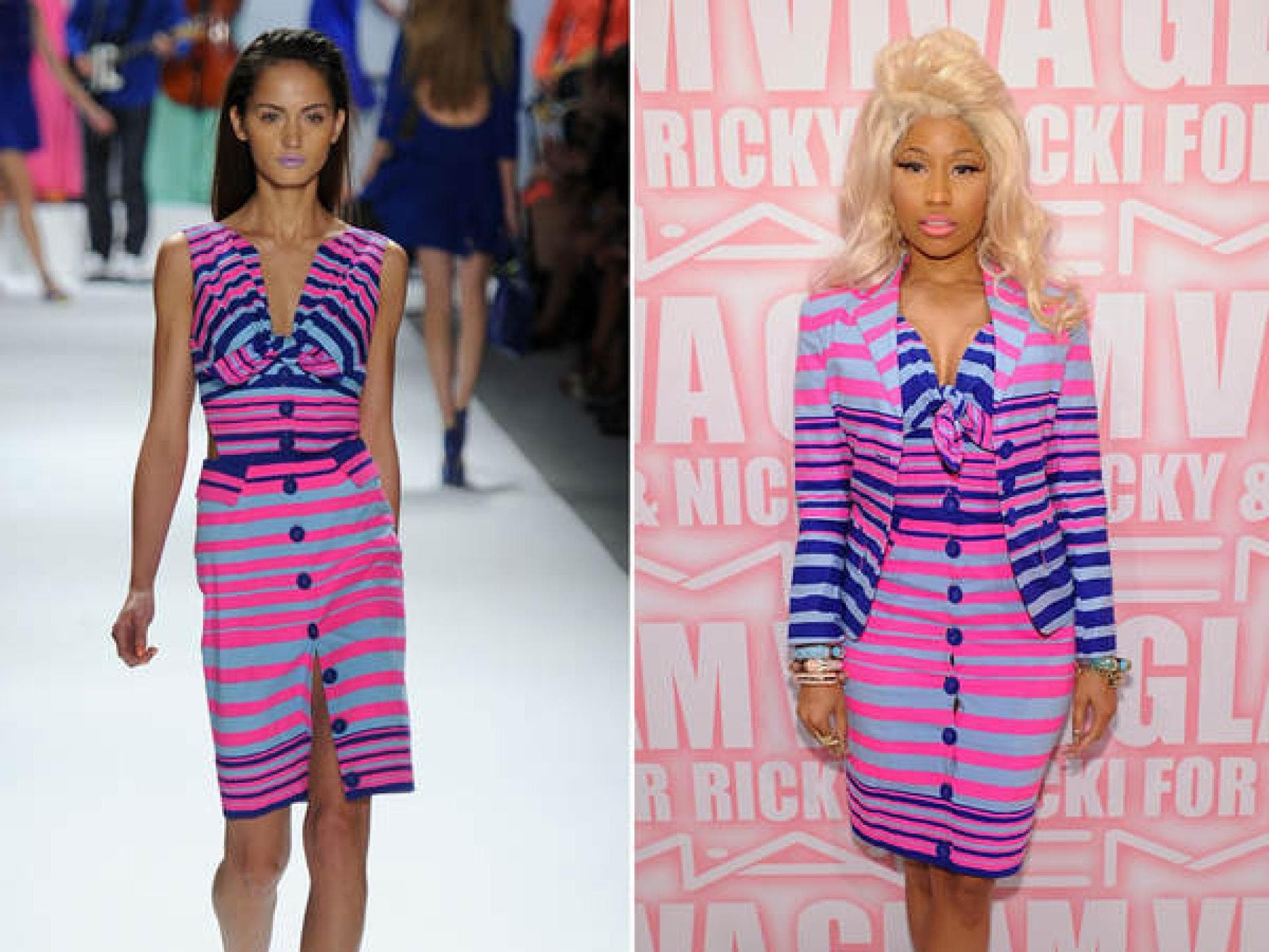 Nicki Minaj in Nanette Lepore