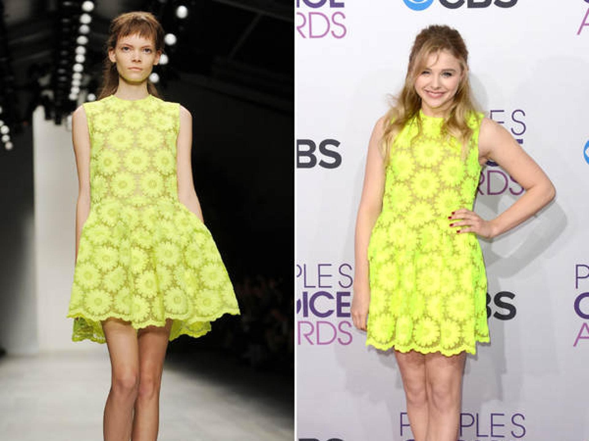 Chloe Moretz in Simone Rocha