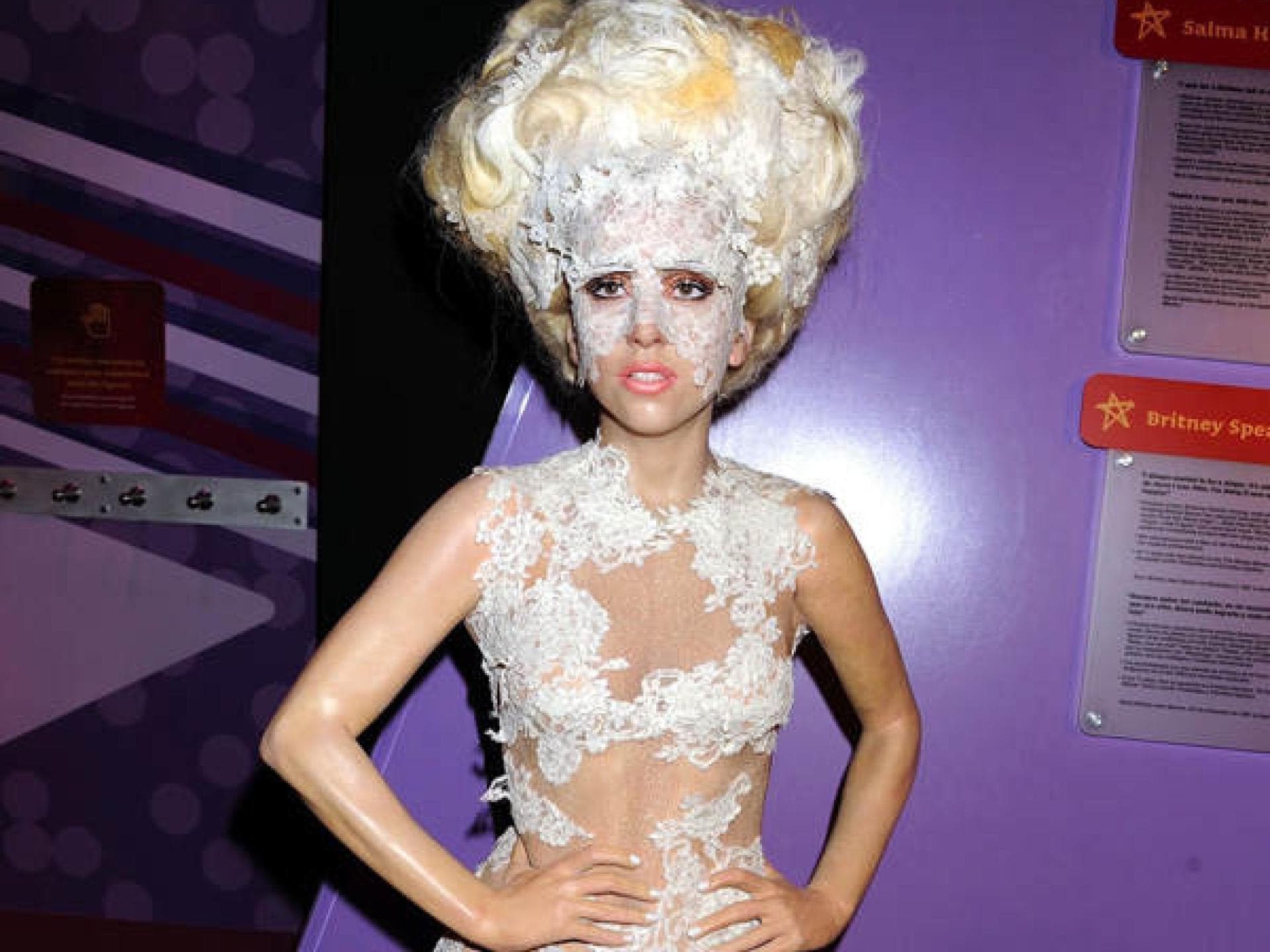 Wachsfigur von Lady Gaga