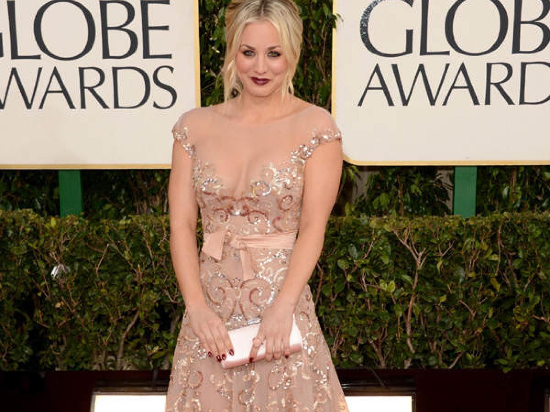 Golden Globe Awards 2013: Kaley Cuoco