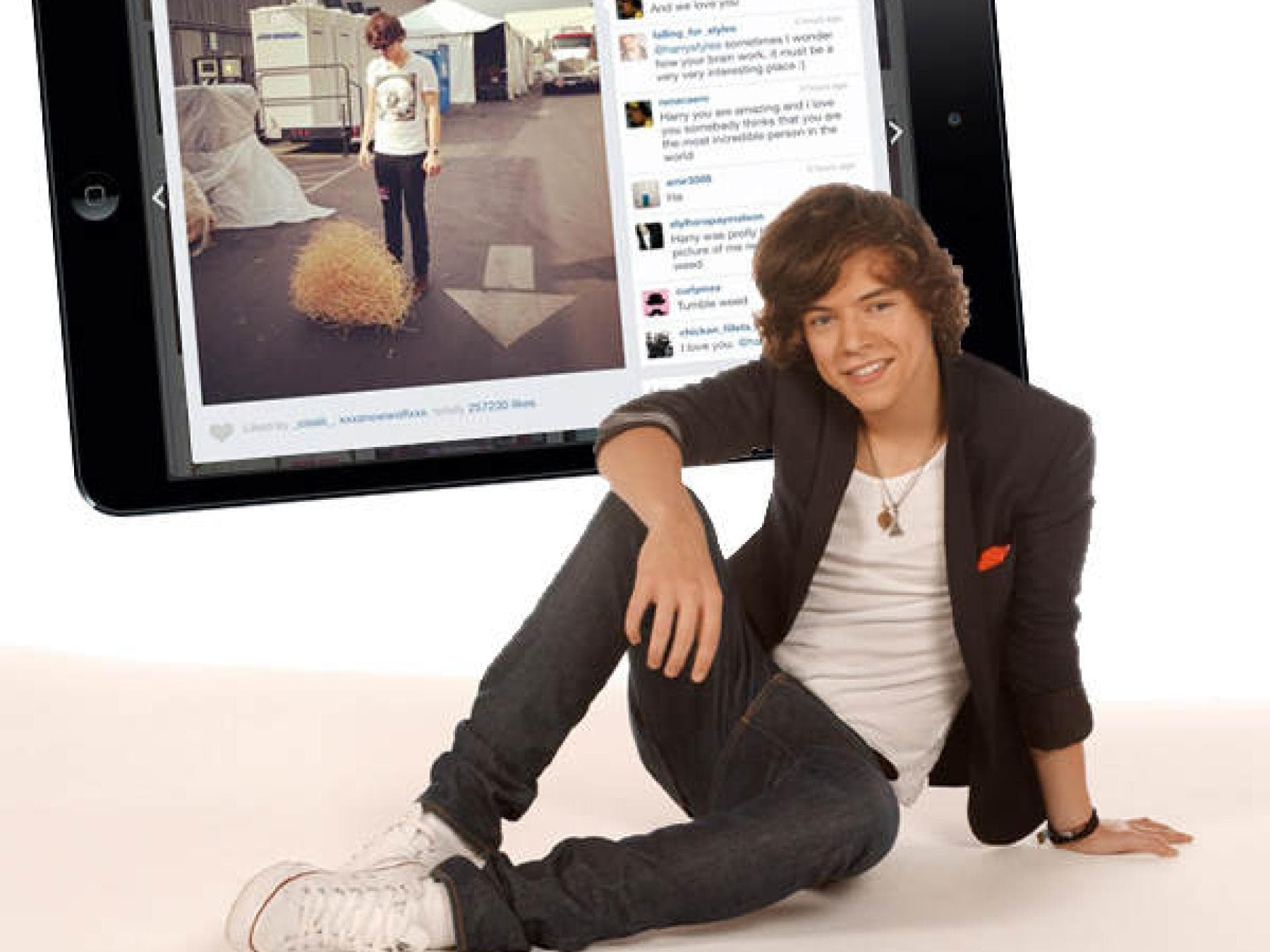 Harry Styles Lieblings-App: Padgram