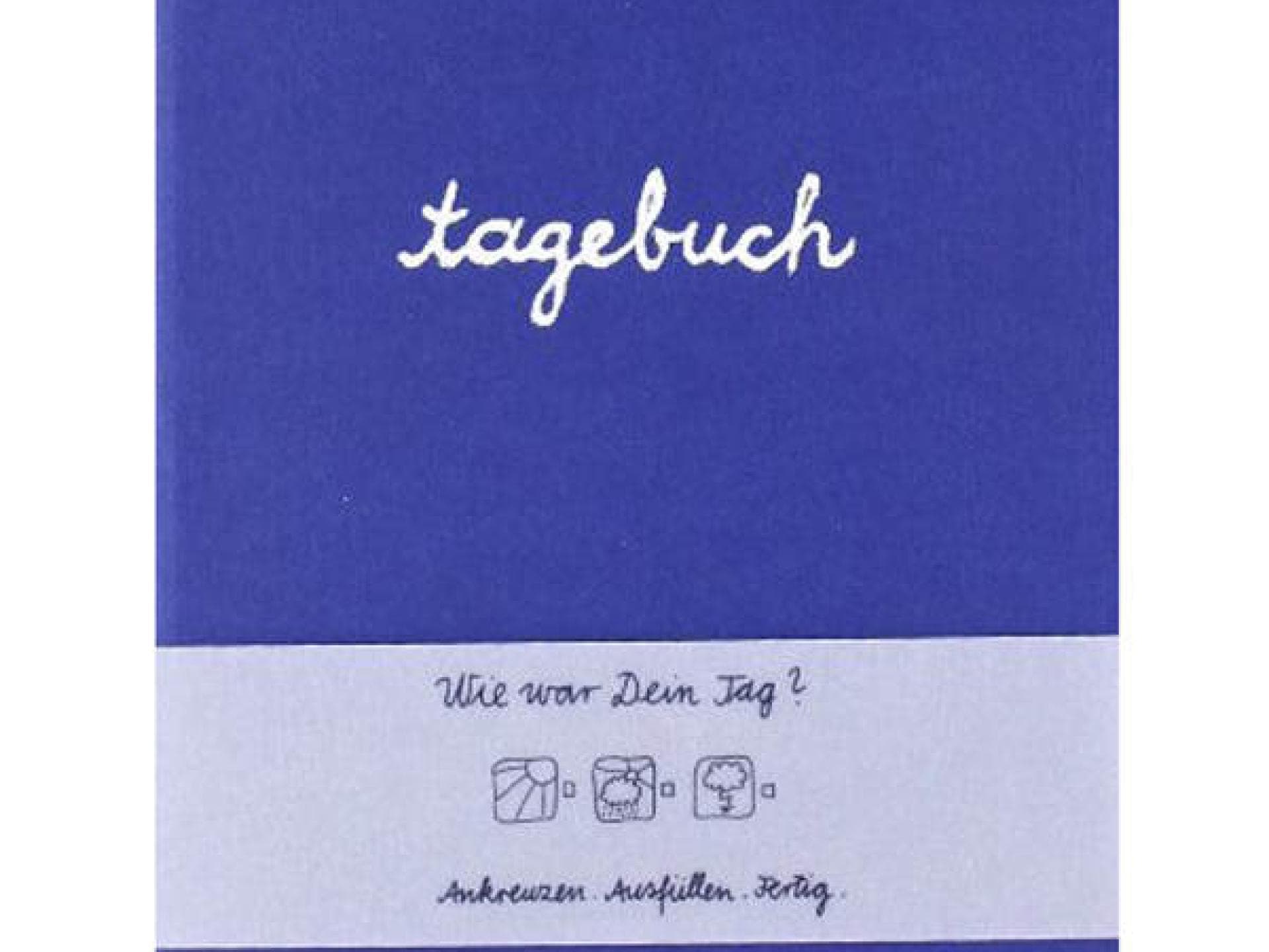 Ankreuztagebuch für Schreibfaule