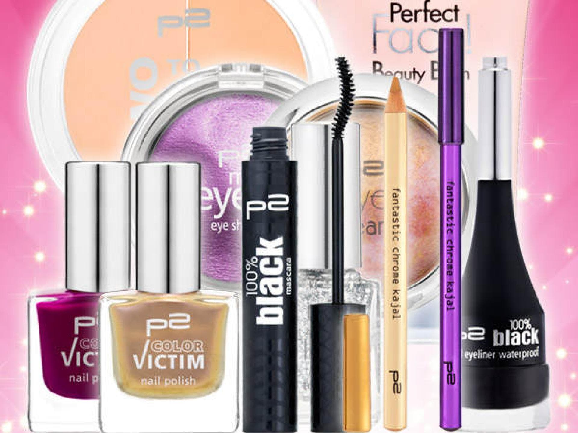Make-up-Sets von p2 cosmetics